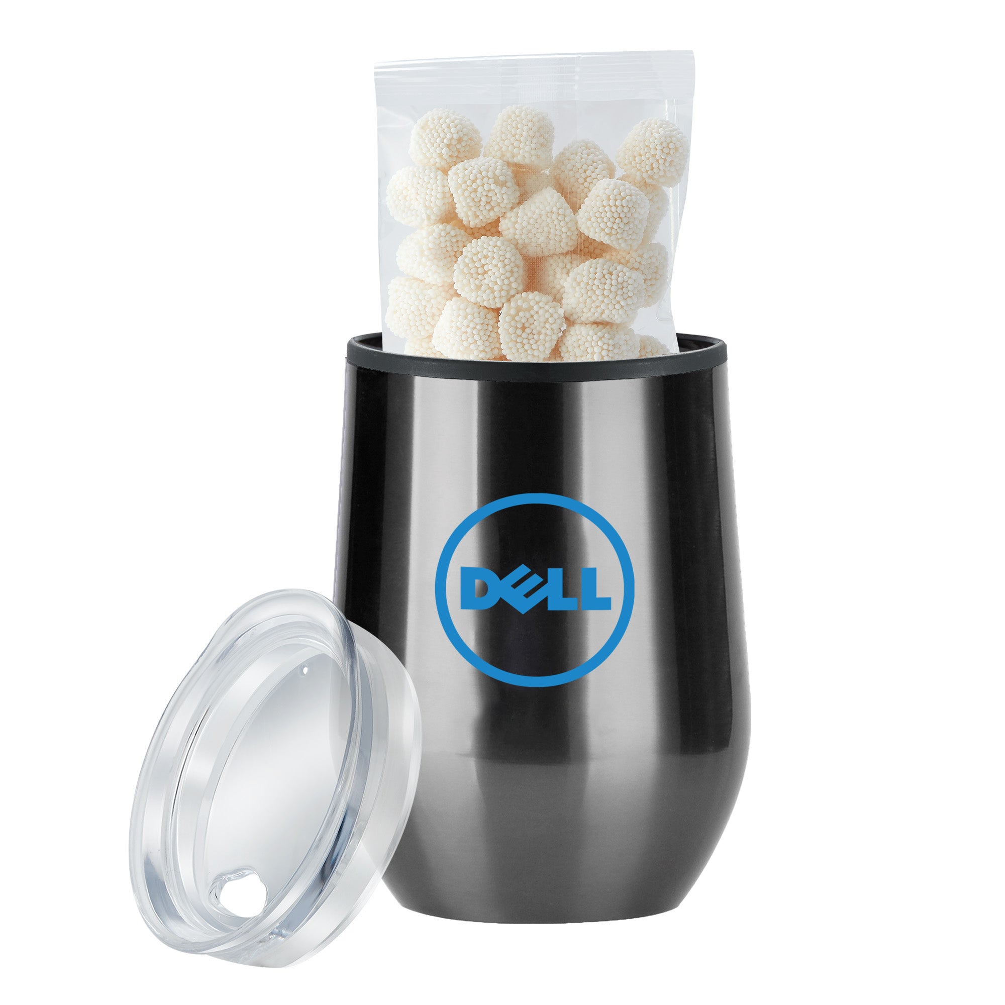 Stemless Wine Tumbler w/ Plastic Lining Gift Sets