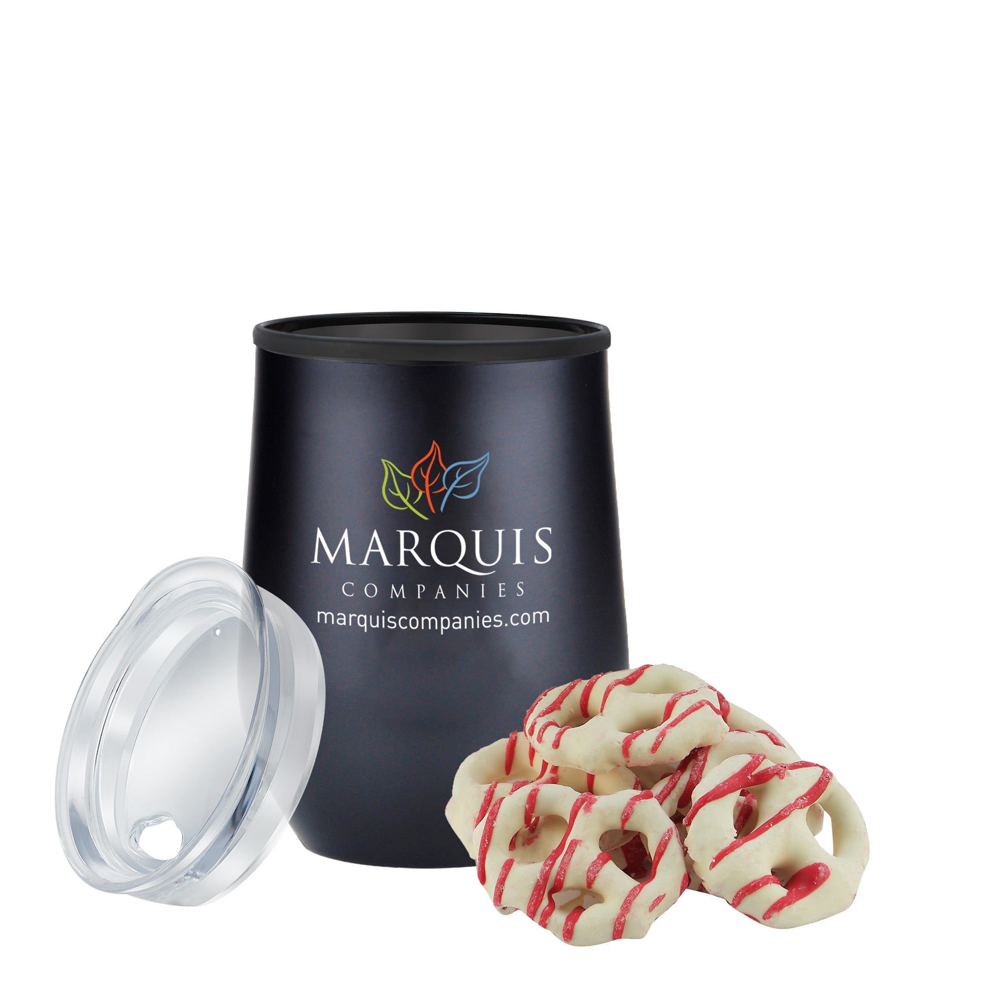 Stemless Wine Tumbler w/ Plastic Lining Valentine's Day Gift Sets