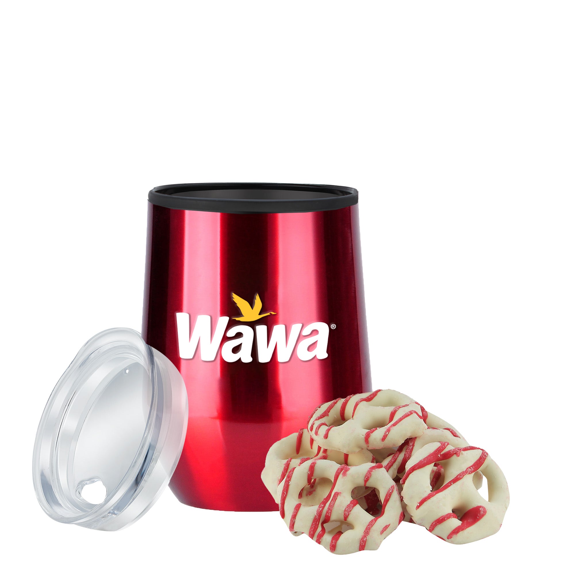 Stemless Wine Tumbler w/ Plastic Lining Valentine's Day Gift Sets