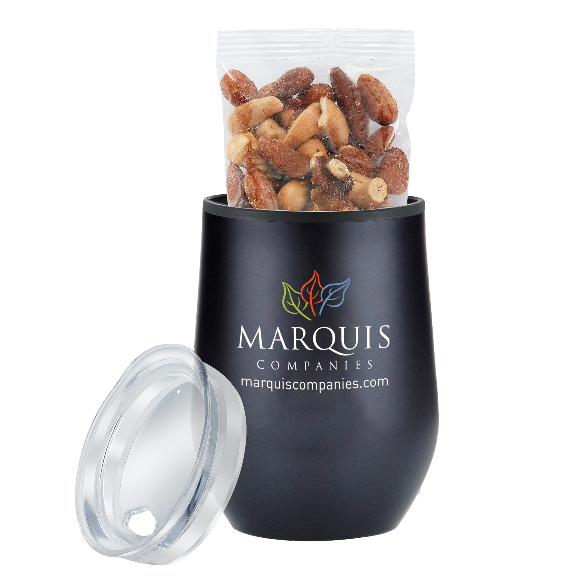 Stemless Wine Tumbler w/ Plastic Lining Gift Sets