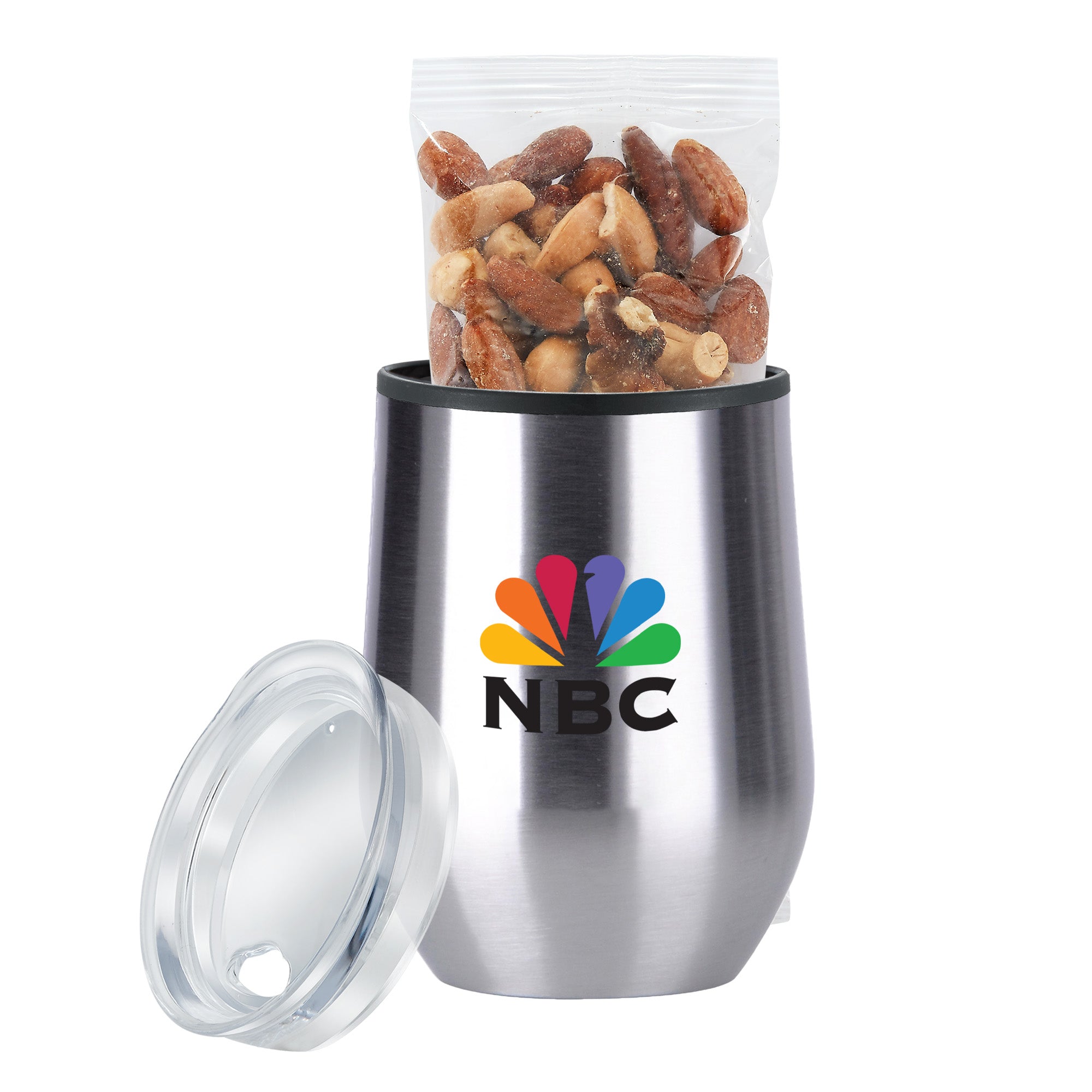 Stemless Wine Tumbler w/ Plastic Lining Gift Sets