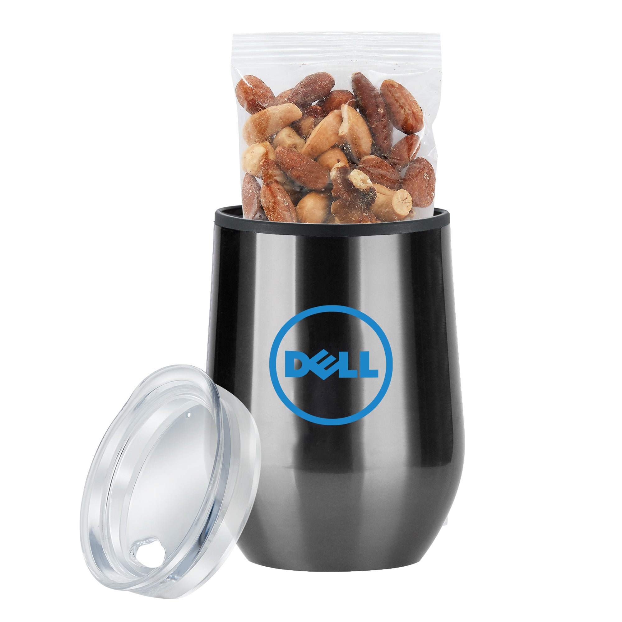 Stemless Wine Tumbler w/ Plastic Lining Gift Sets