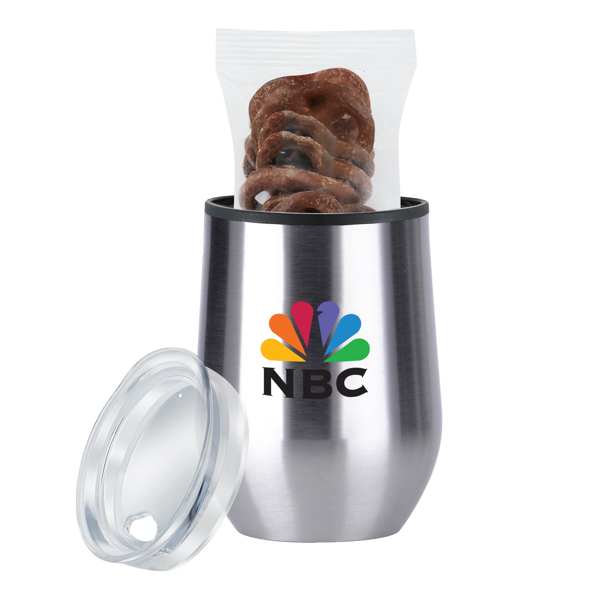 Stemless Wine Tumbler w/ Plastic Lining Gift Sets