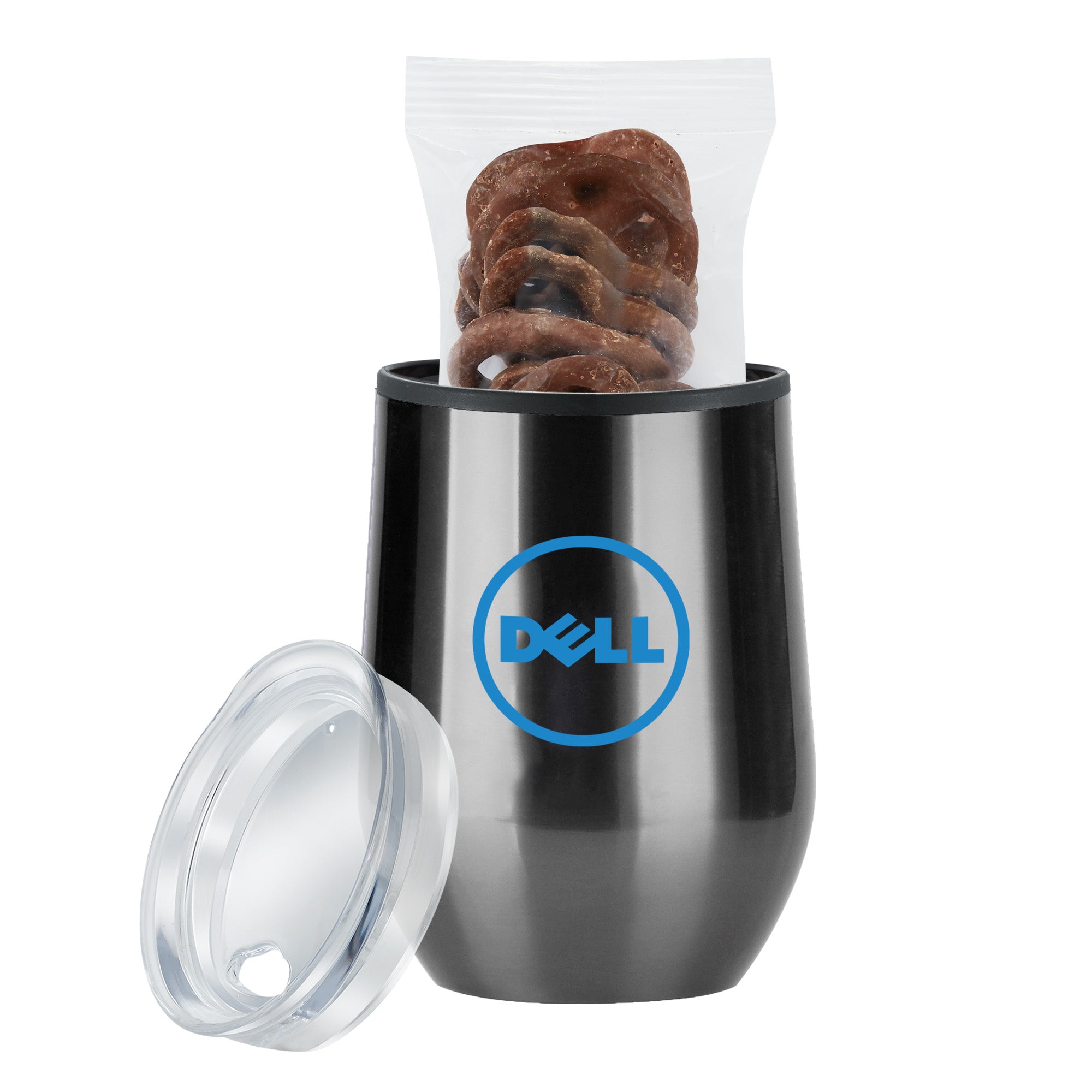 Stemless Wine Tumbler w/ Plastic Lining Gift Sets