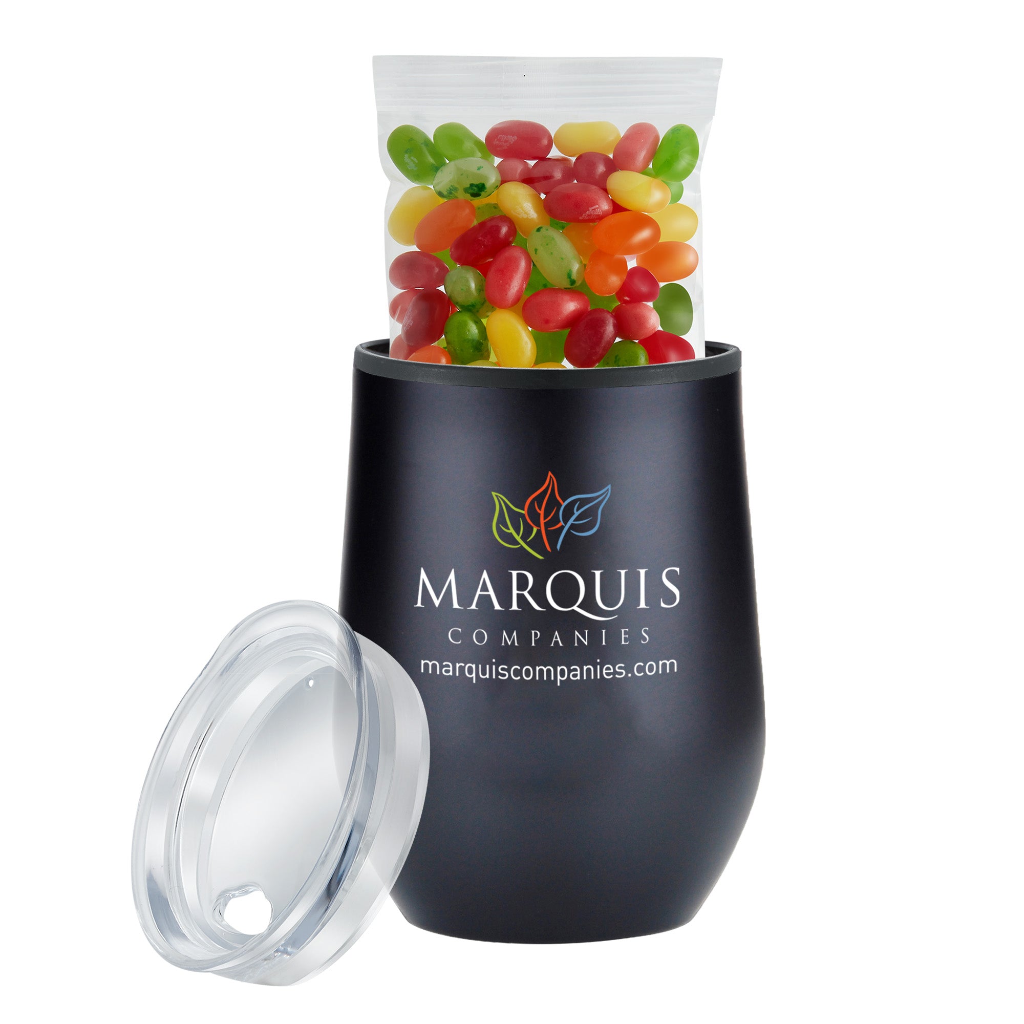 Stemless Wine Tumbler w/ Plastic Lining Gift Sets