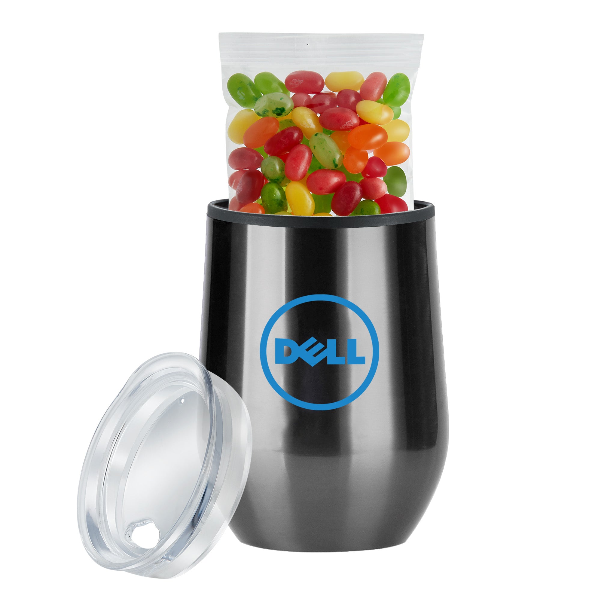 Stemless Wine Tumbler w/ Plastic Lining Gift Sets