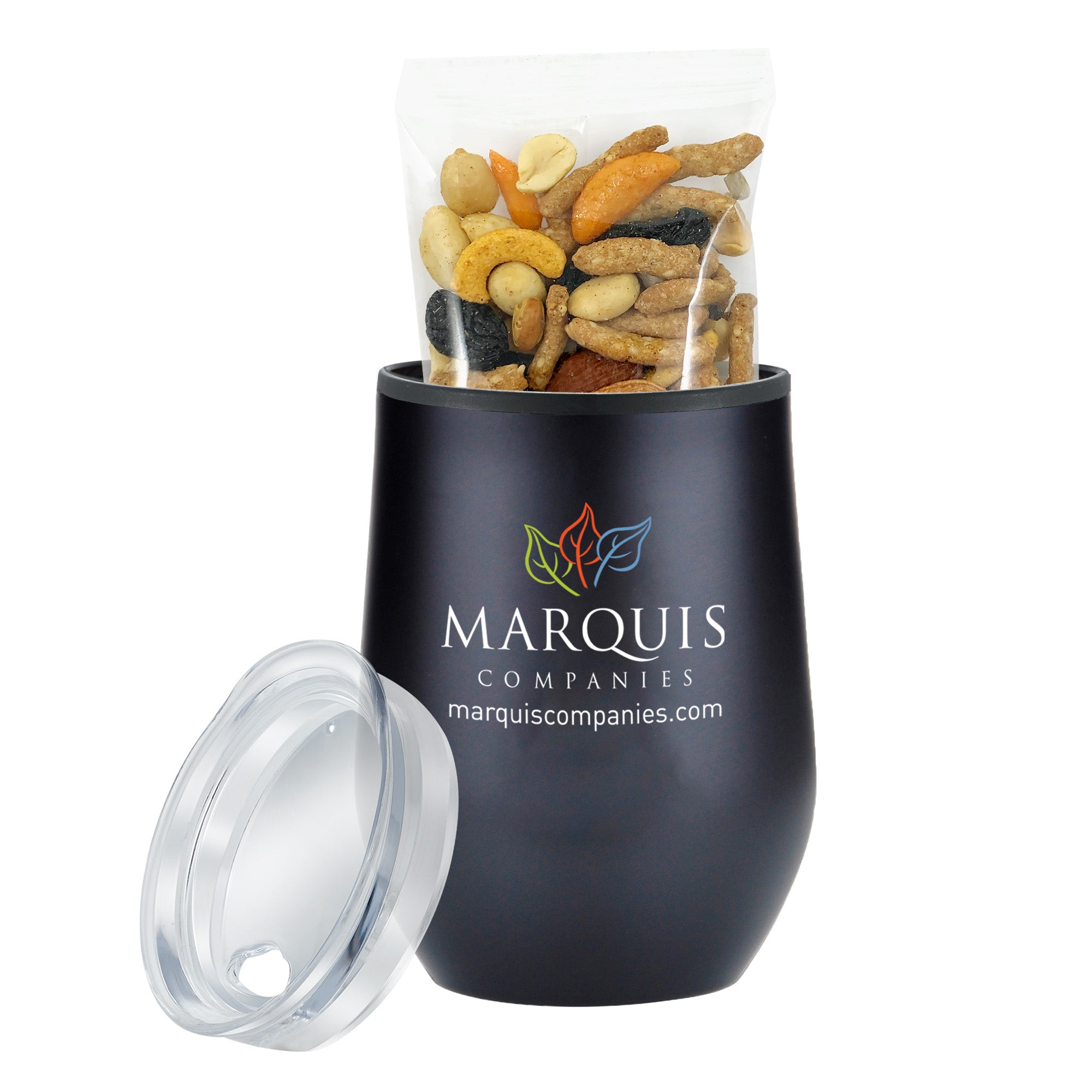 Stemless Wine Tumbler w/ Plastic Lining Gift Sets