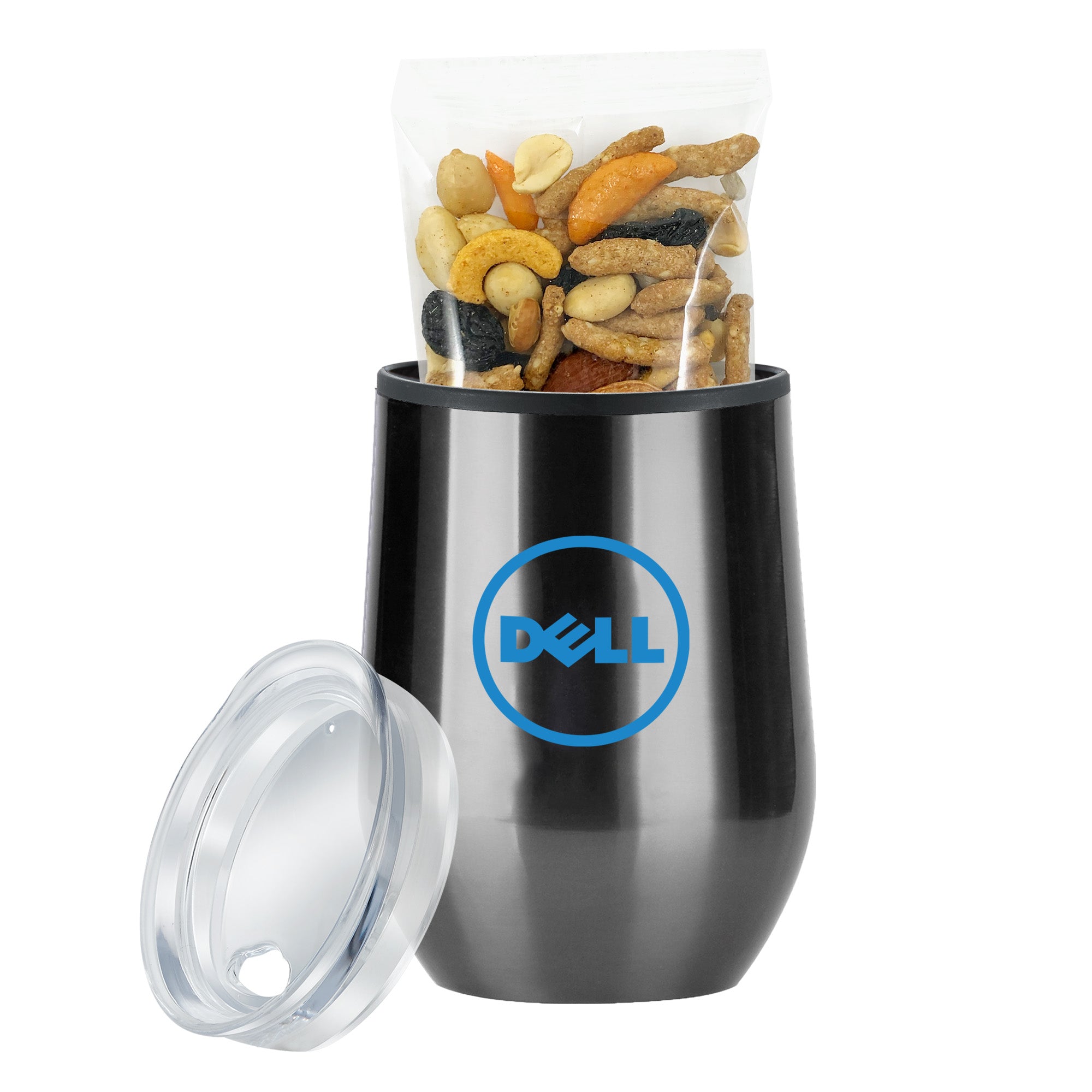 Stemless Wine Tumbler w/ Plastic Lining Gift Sets