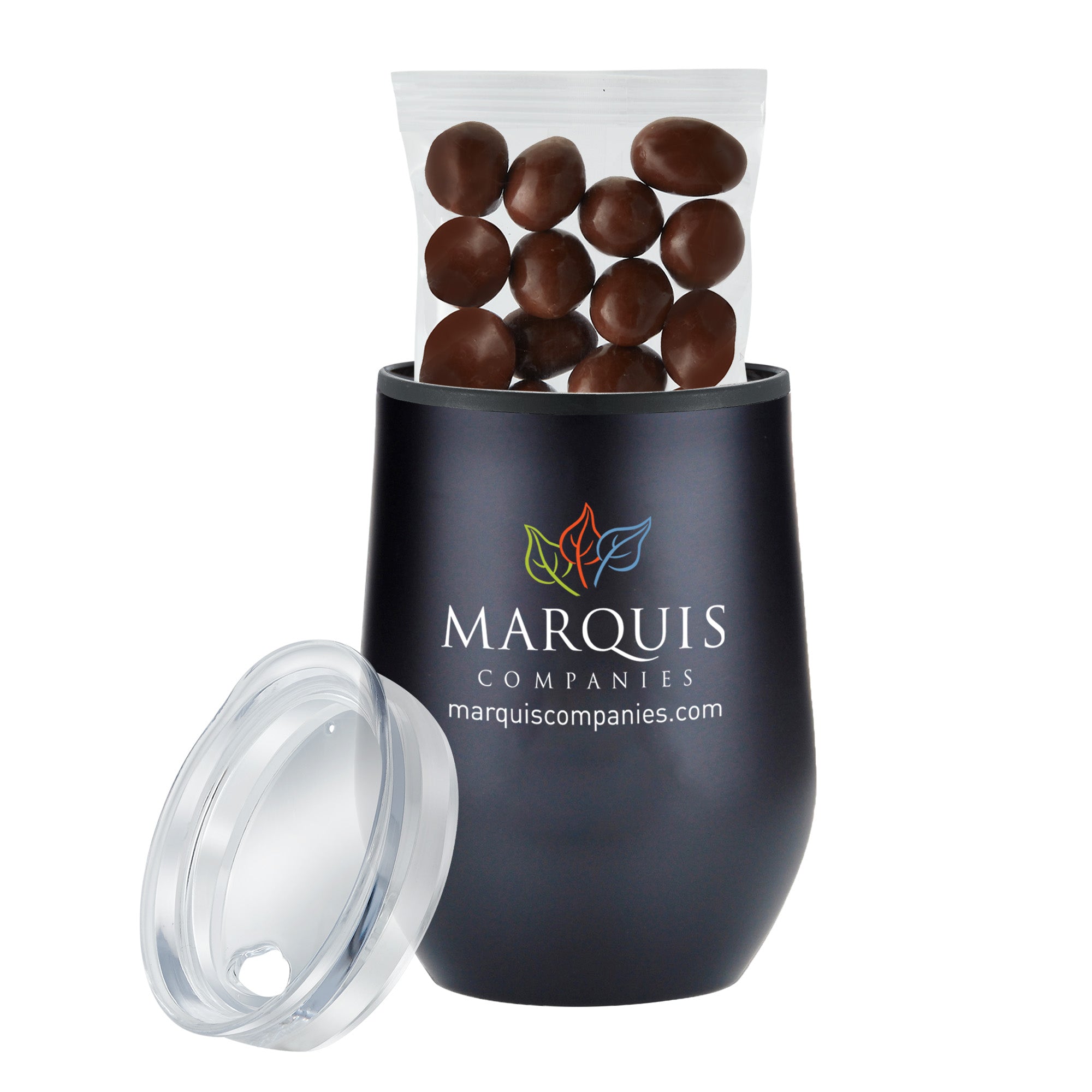 Stemless Wine Tumbler w/ Plastic Lining Gift Sets