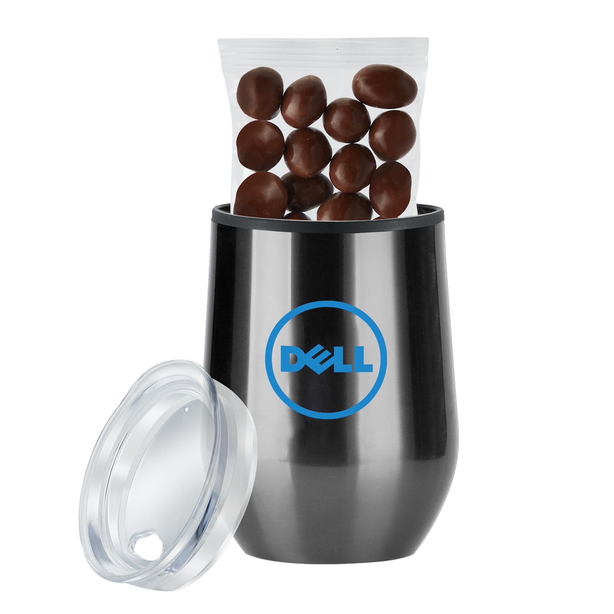 Stemless Wine Tumbler w/ Plastic Lining Gift Sets