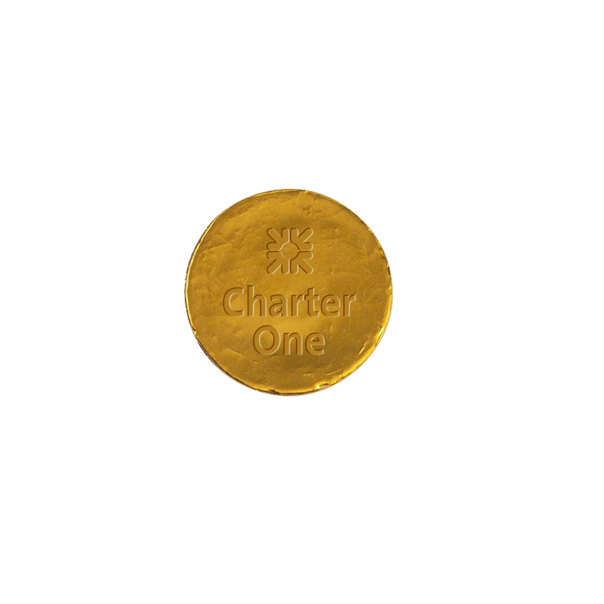 Embossed Chocolate Coin