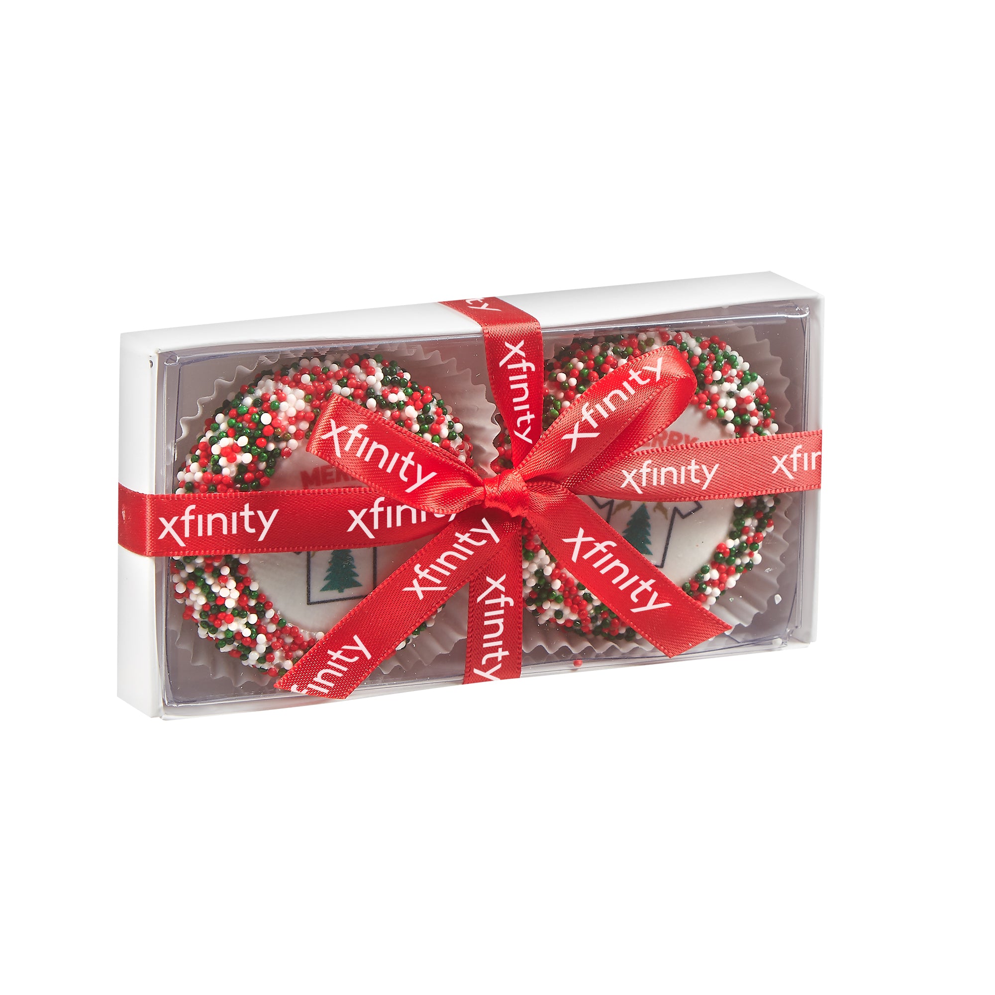 Elegant Belgian Chocolate Custom Oreo® Gift Box - 2 pc