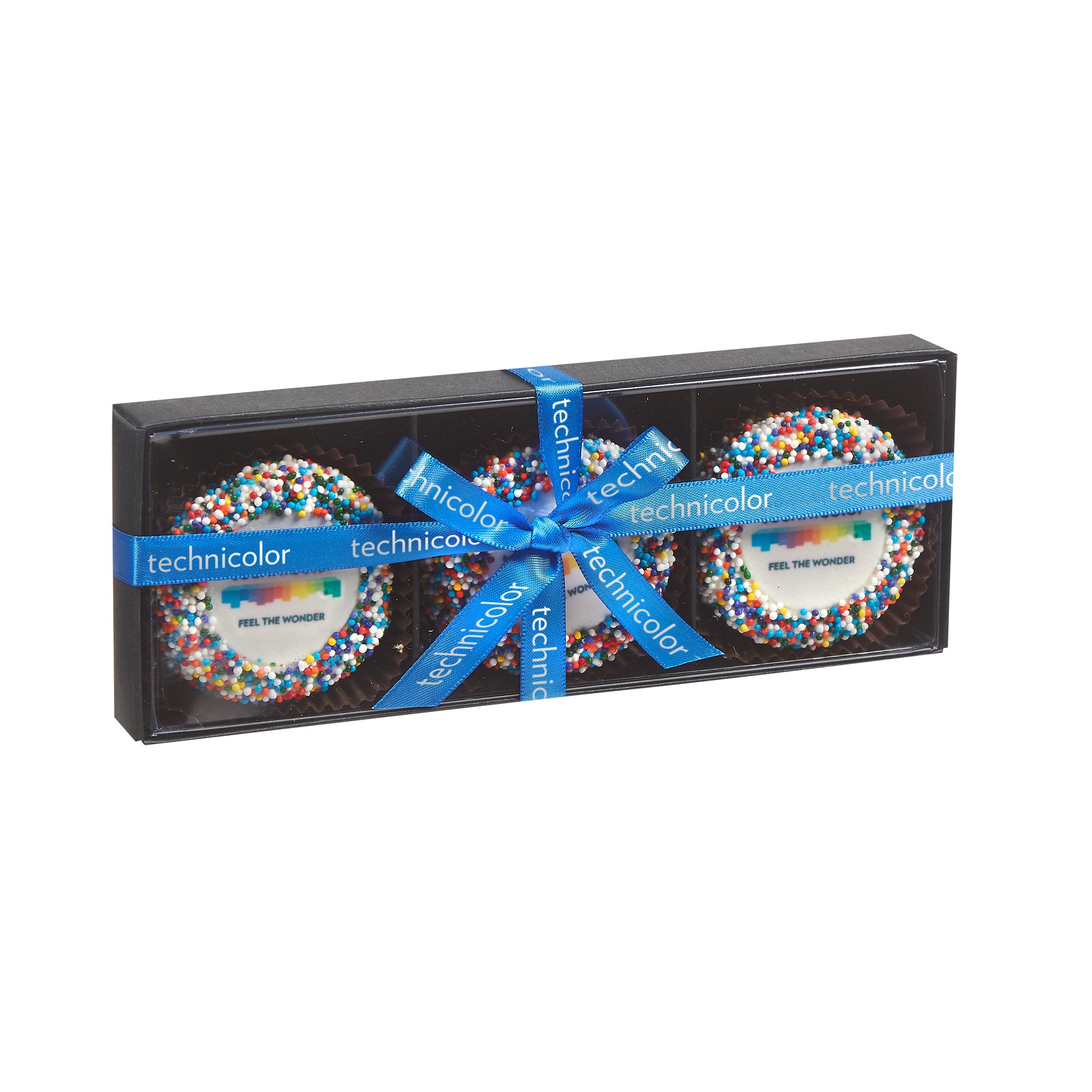 Elegant Belgian Chocolate Custom Oreo® Gift Box - 3 pc