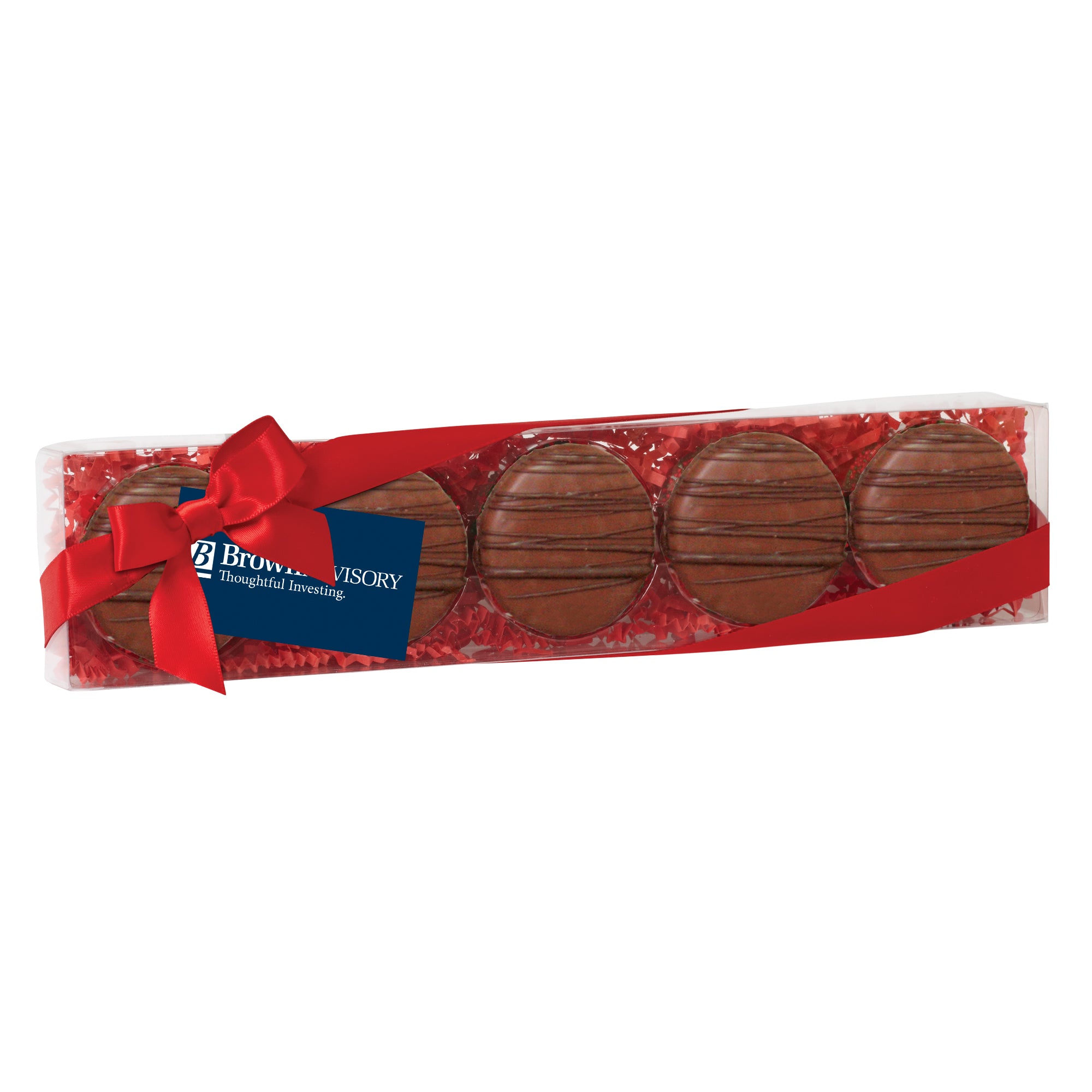 Elegant Chocolate Covered Oreo® Gift Box / 5 Pack