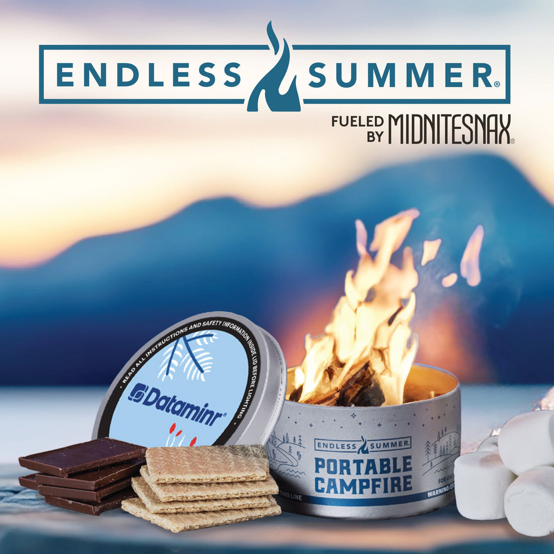 portable campfire smores bundle promotional picture