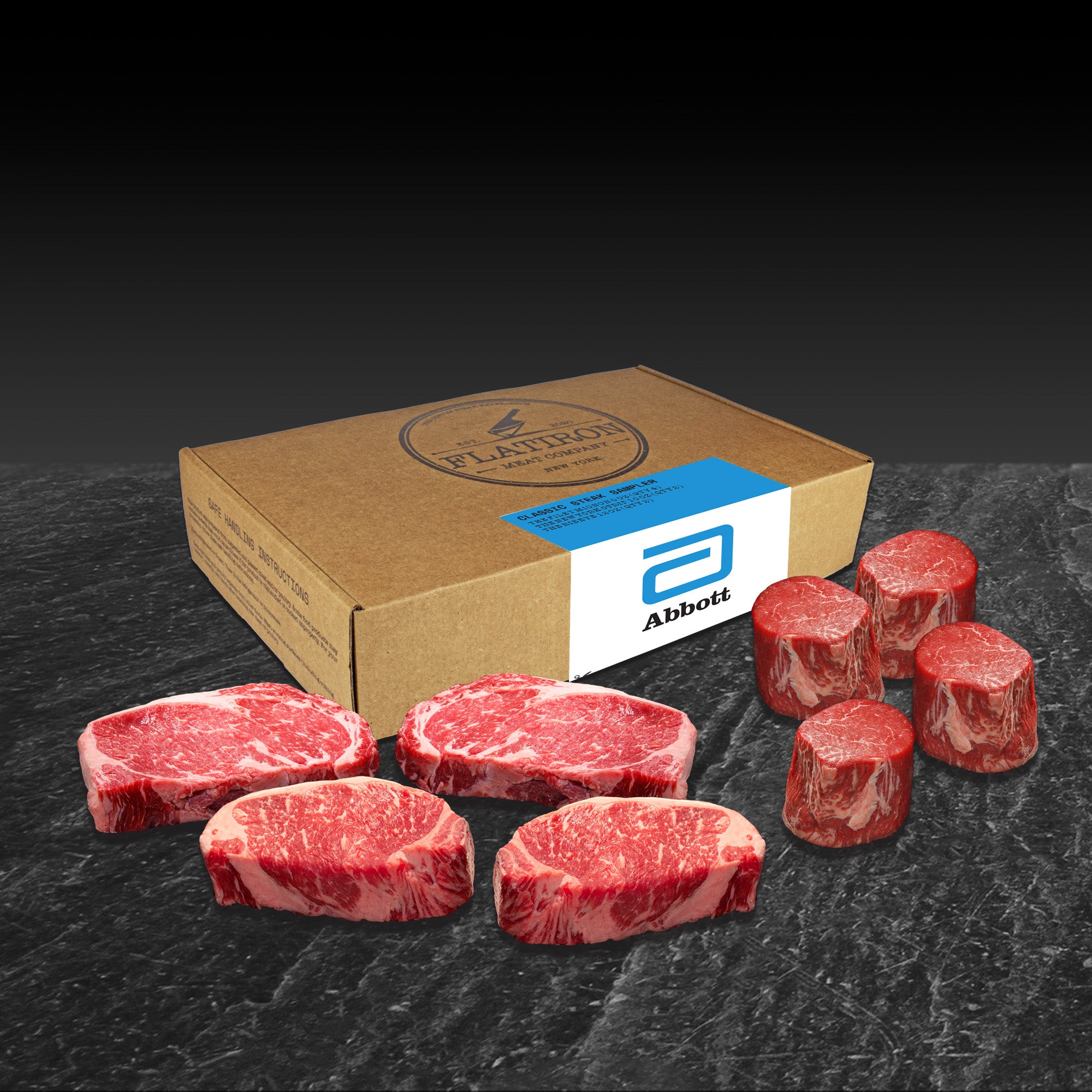 Flatiron Meat Co. - Classic Steak Sampler Bundle – MIDNITE SNAX