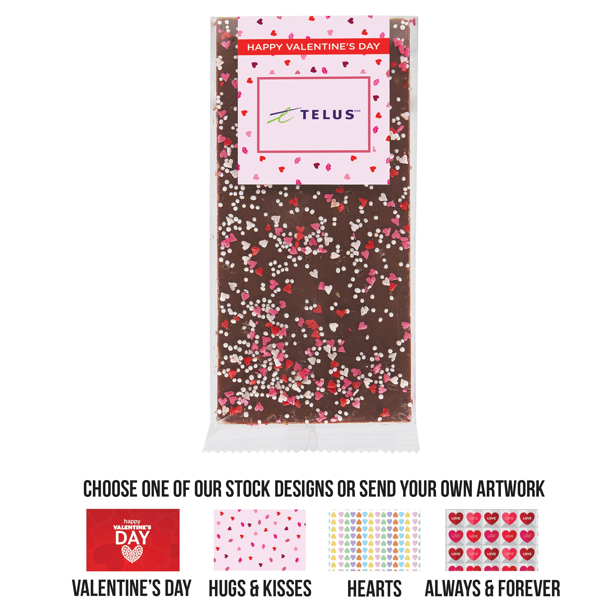 All My Love Belgian Chocolate Bars