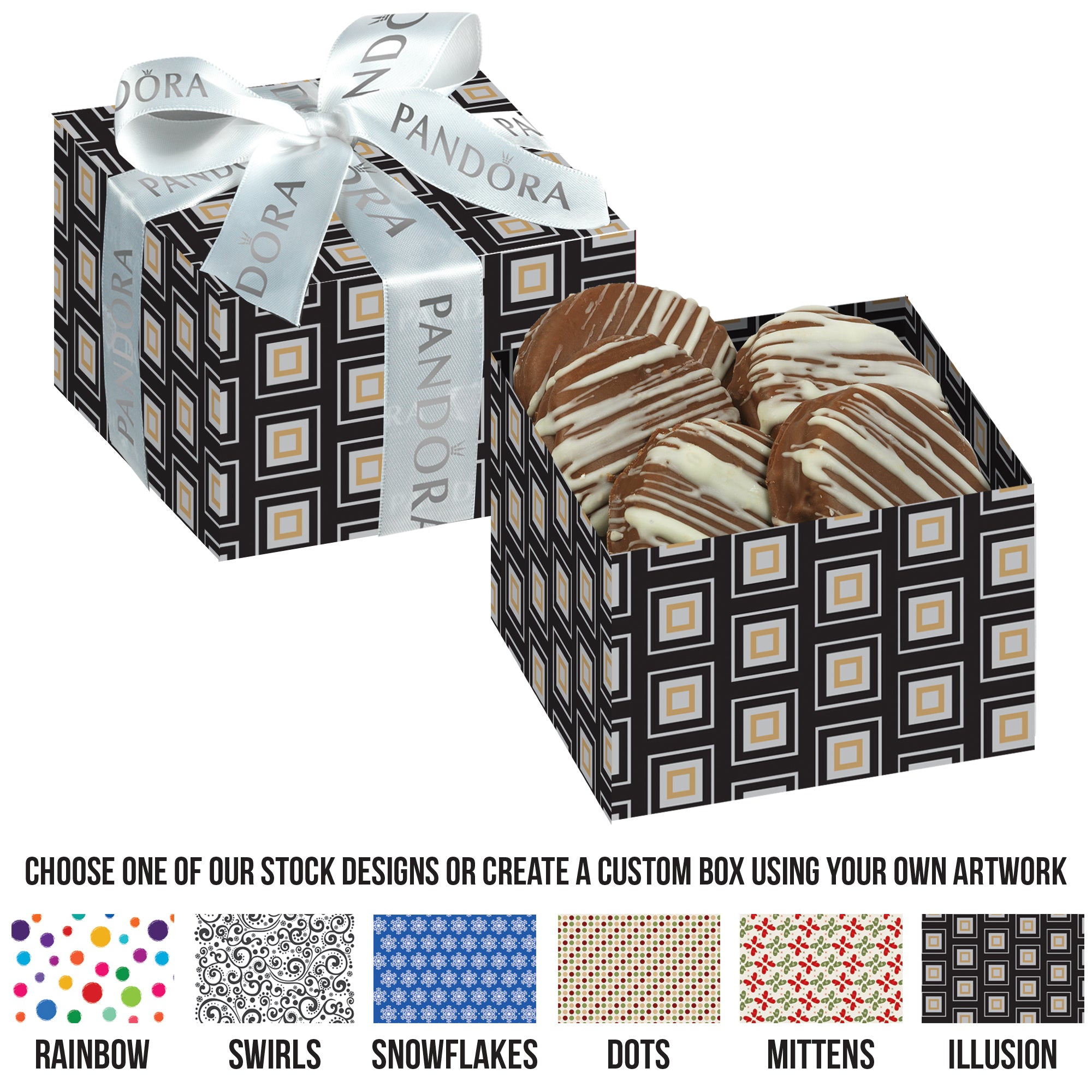 5 Piece Chocolate Covered Oreo® Gift Box