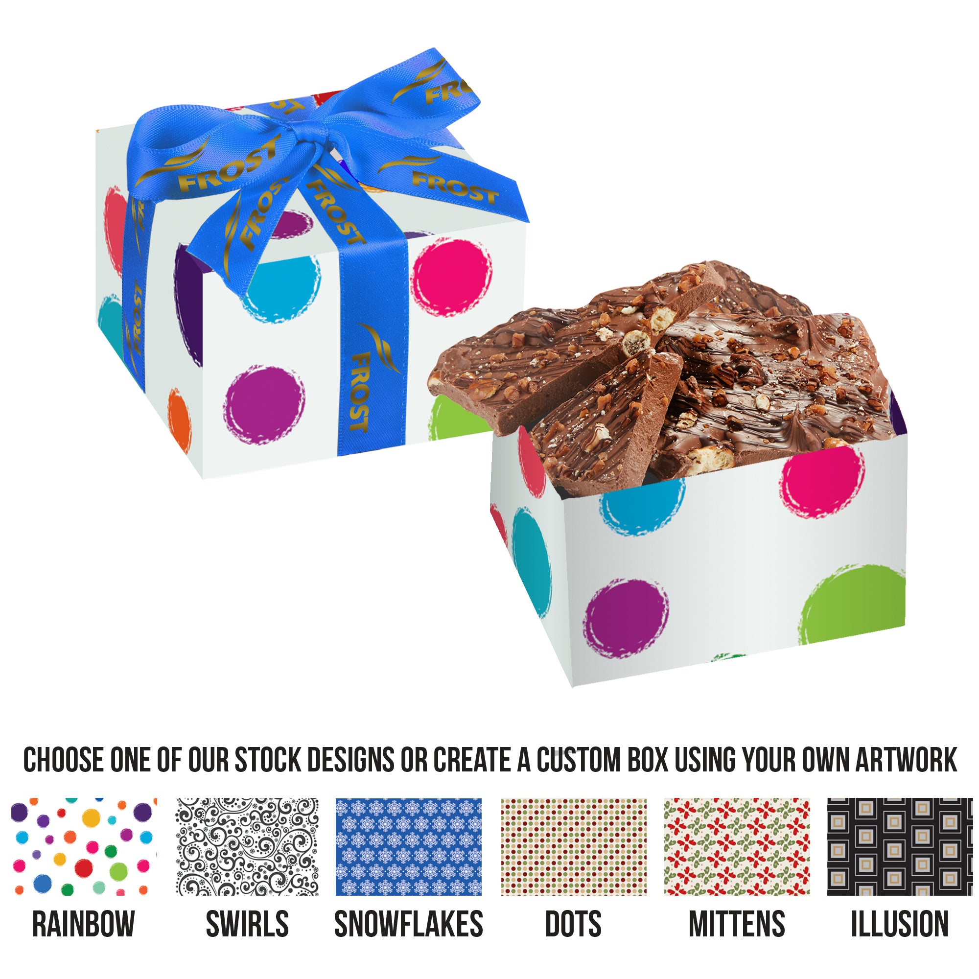 Chocolate Bark Gala Gift Box