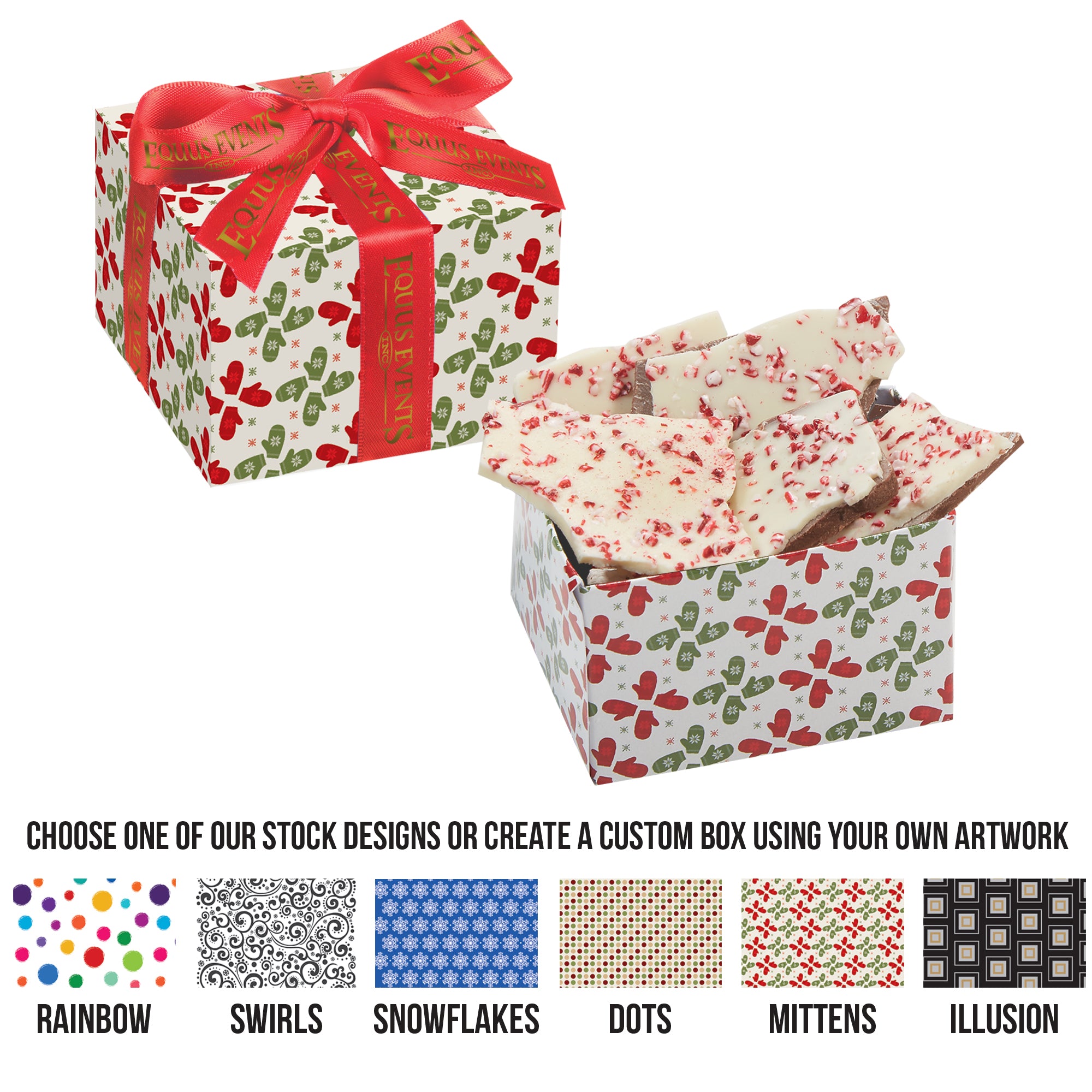 Chocolate Bark Gala Gift Box