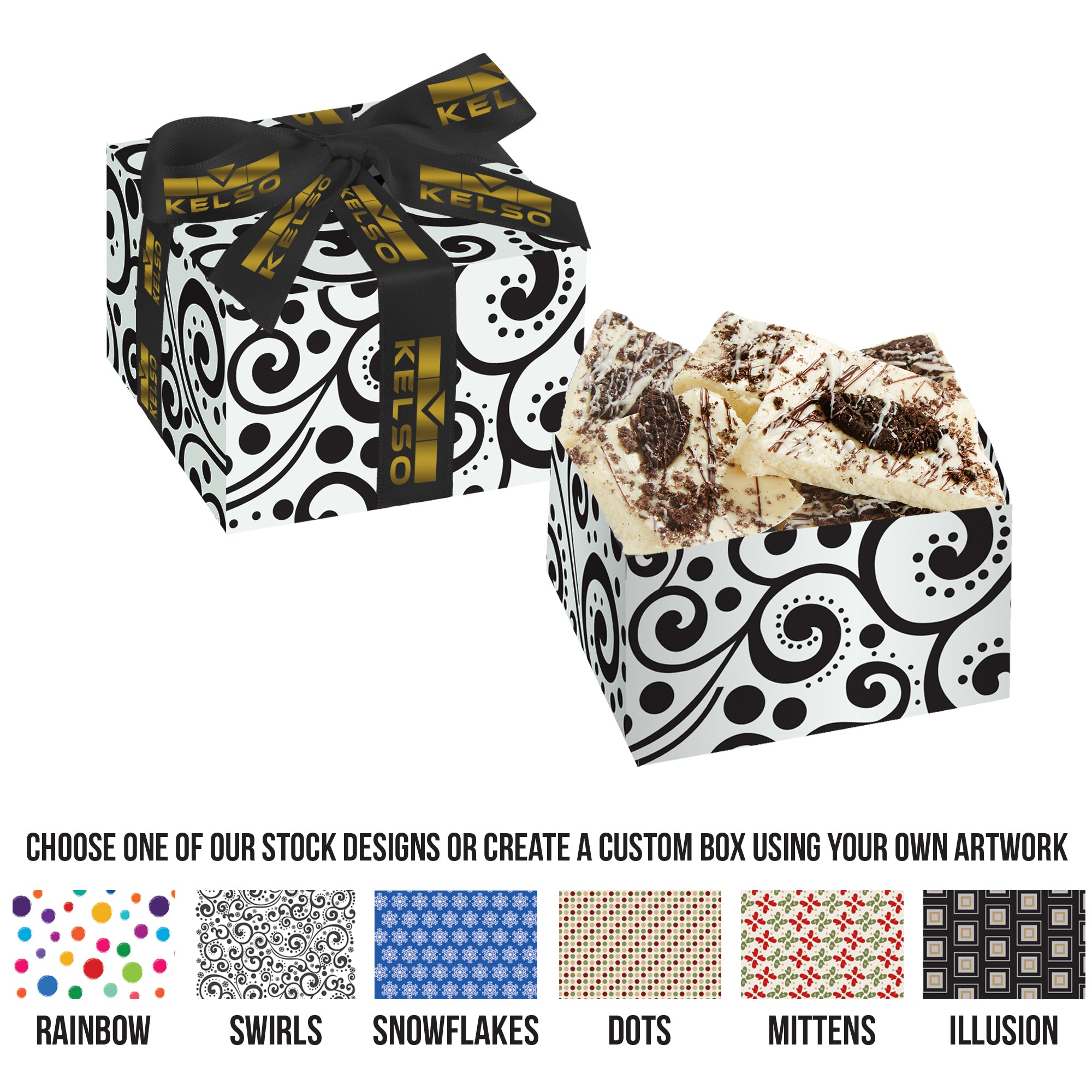 Chocolate Bark Gala Gift Box