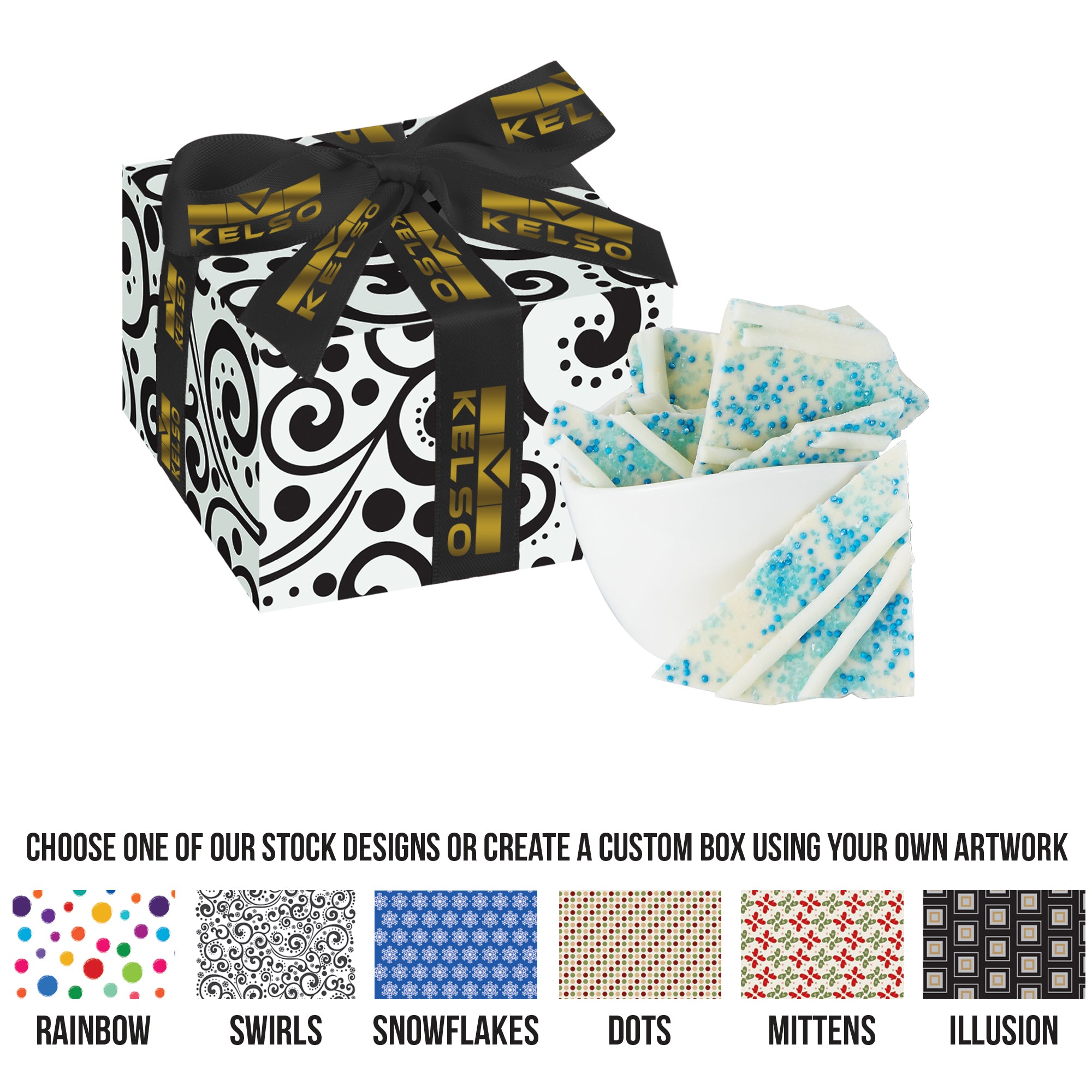 Chocolate Bark Gala Gift Box