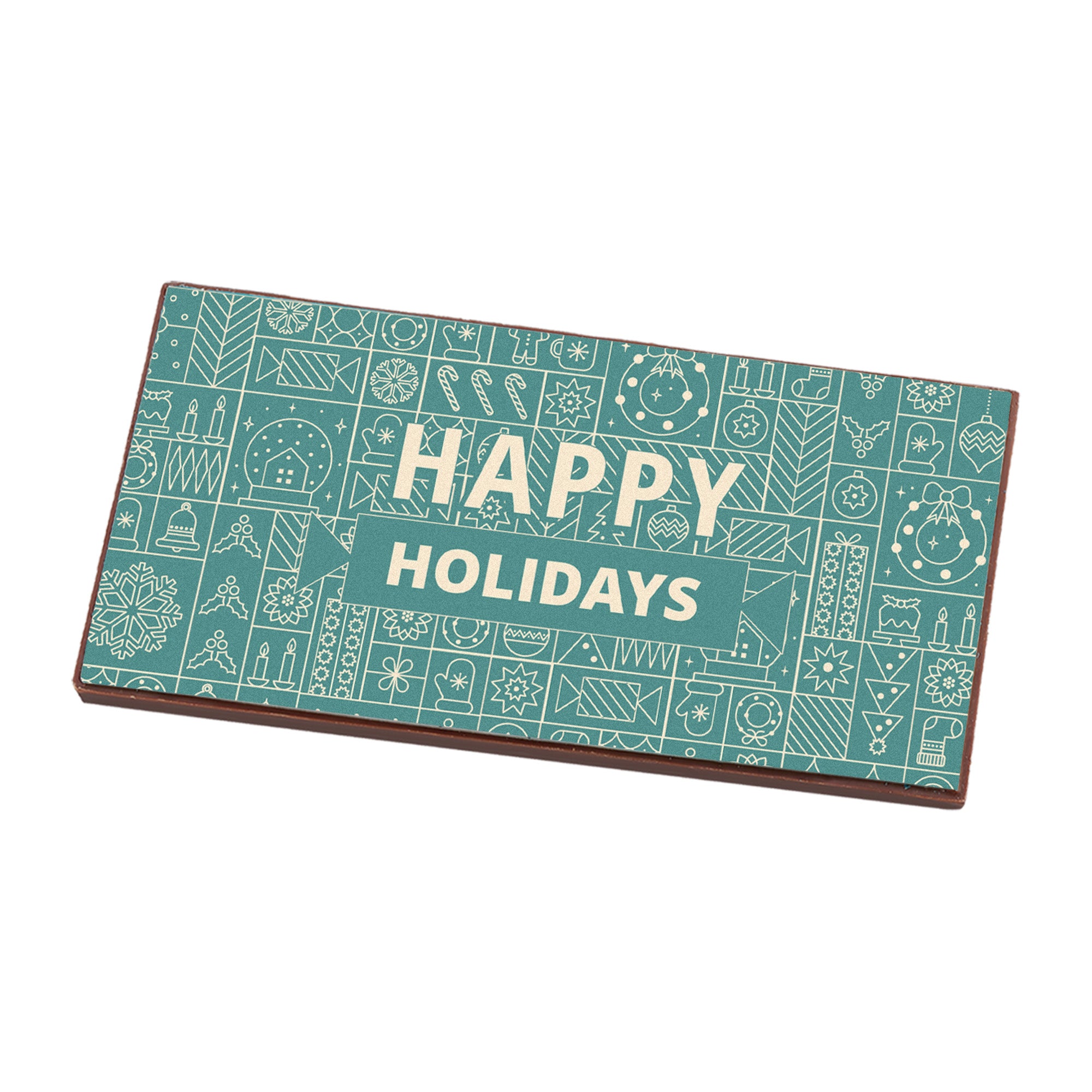Custom Chocolate Bar in Greeting Card Window Box (3.5 oz)