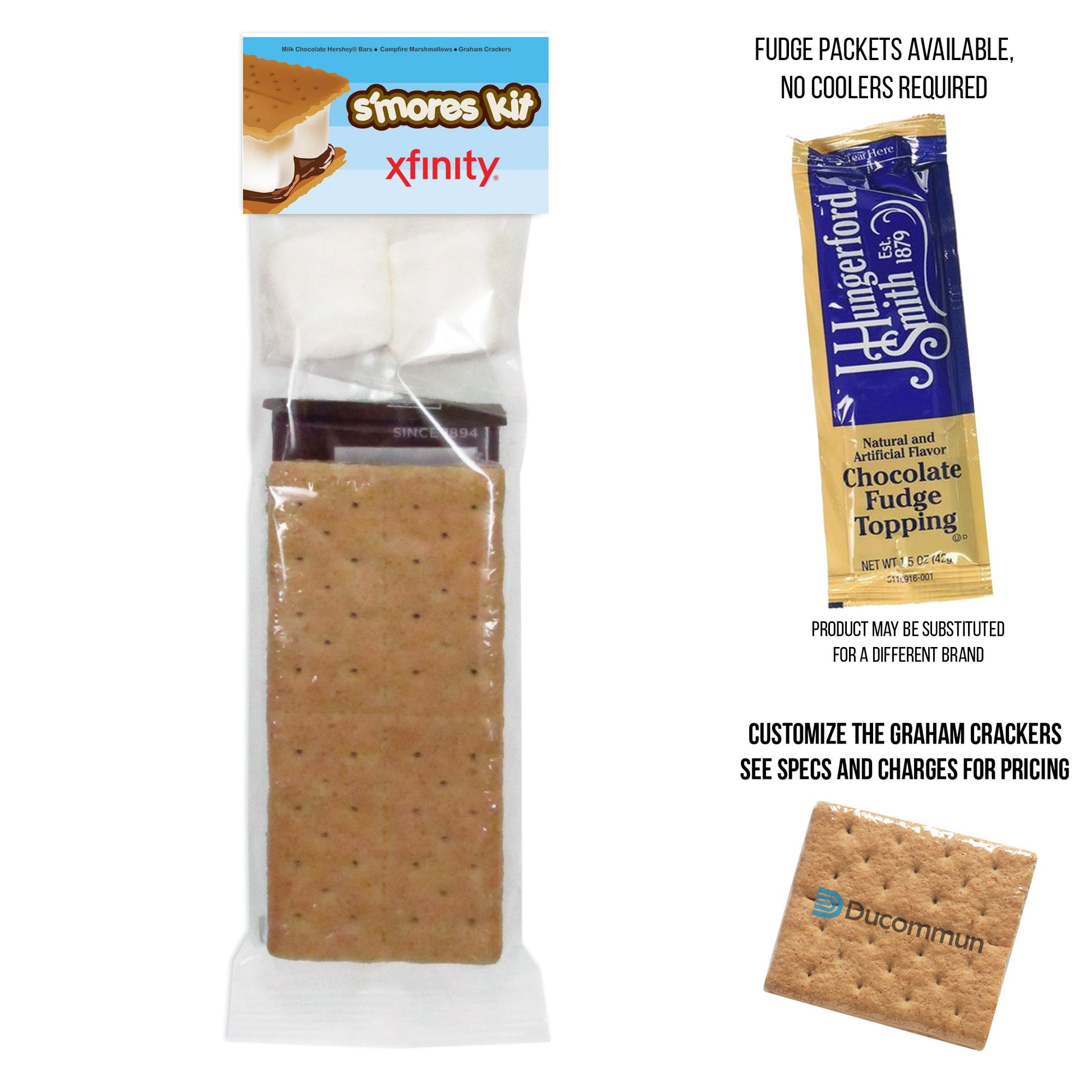 S'mores Kit Header Bags