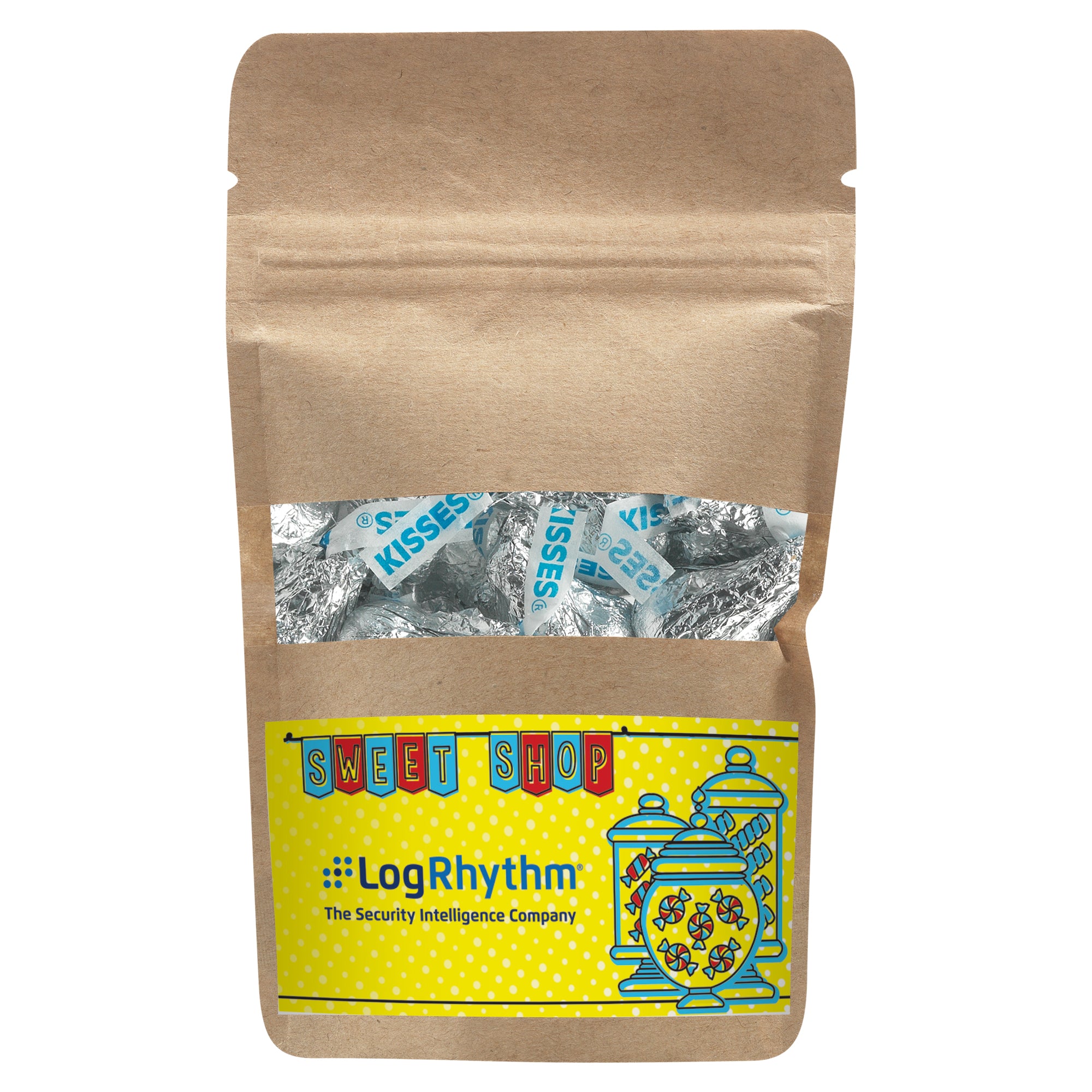 Resealable Kraft Window Pouches