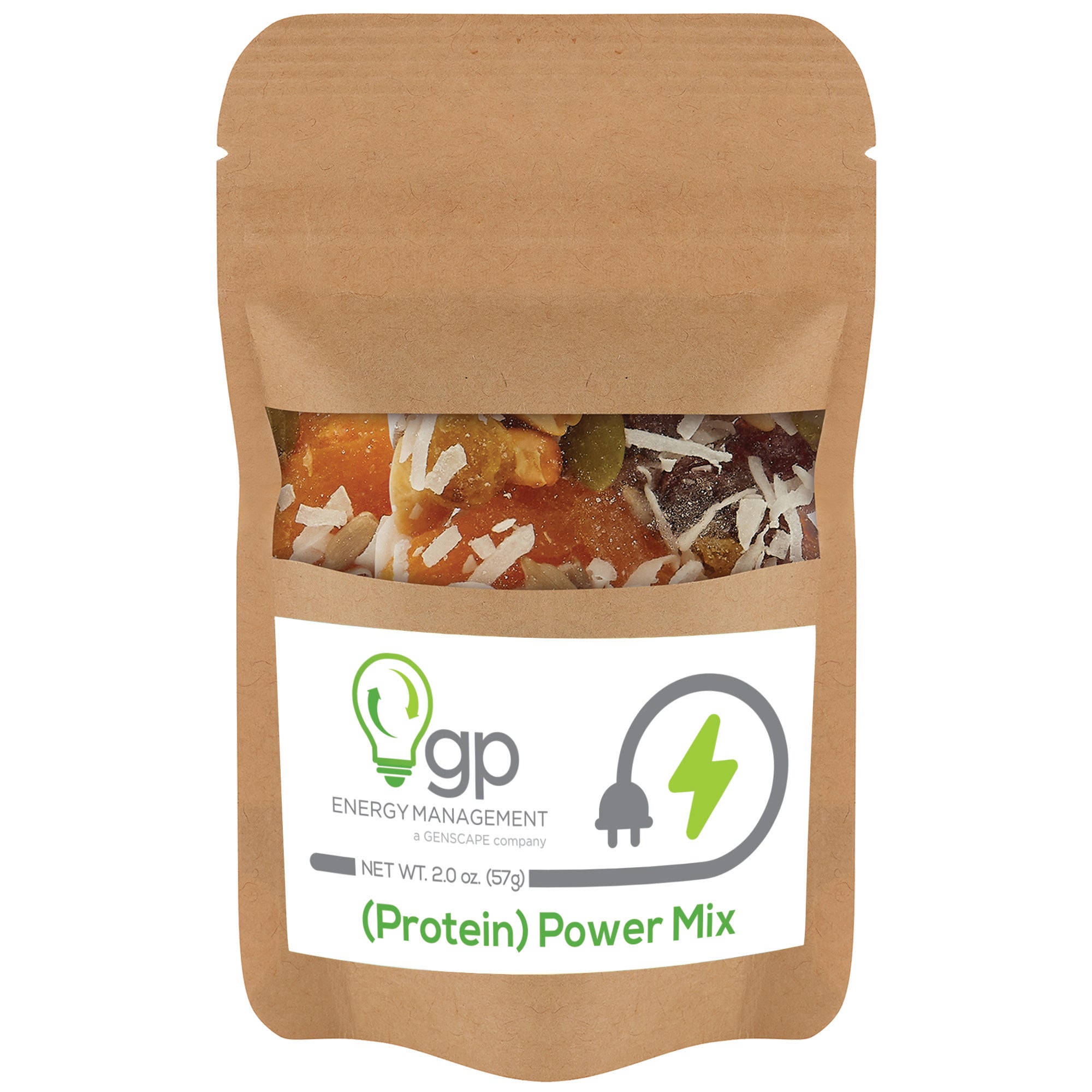 Healthy Resealable Kraft Window Pouches