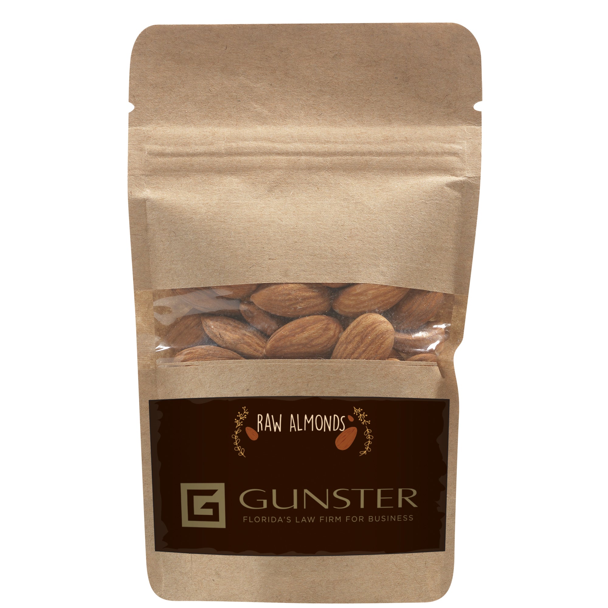 Healthy Resealable Kraft Window Pouches
