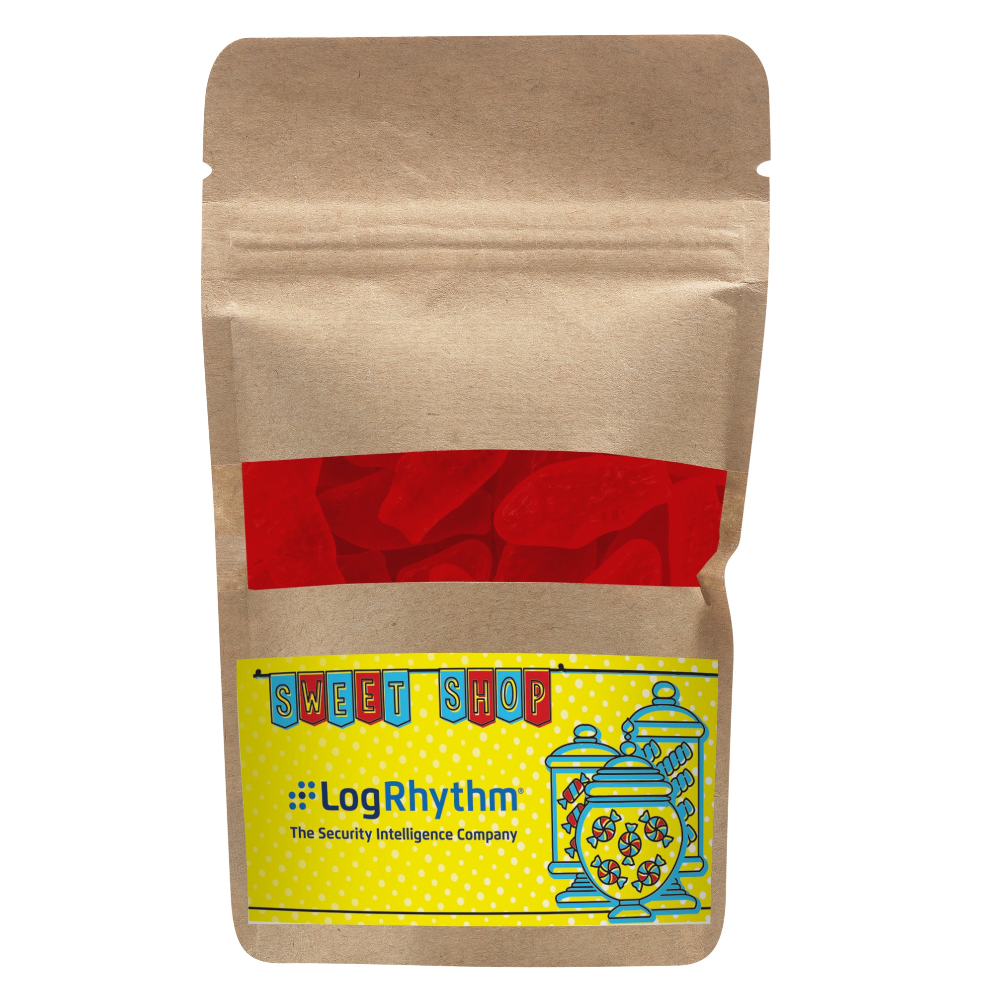 Resealable Kraft Window Pouches