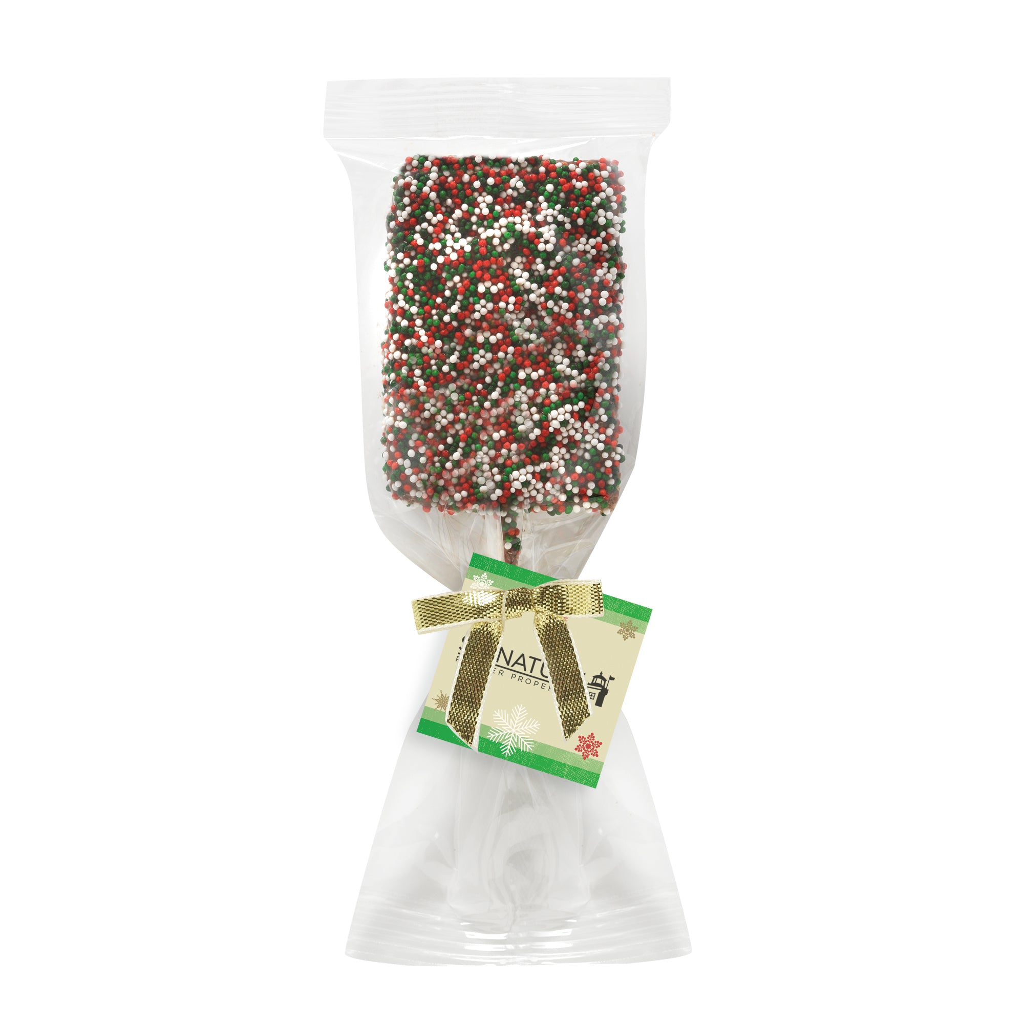 Chocolate Covered Crispy Pops