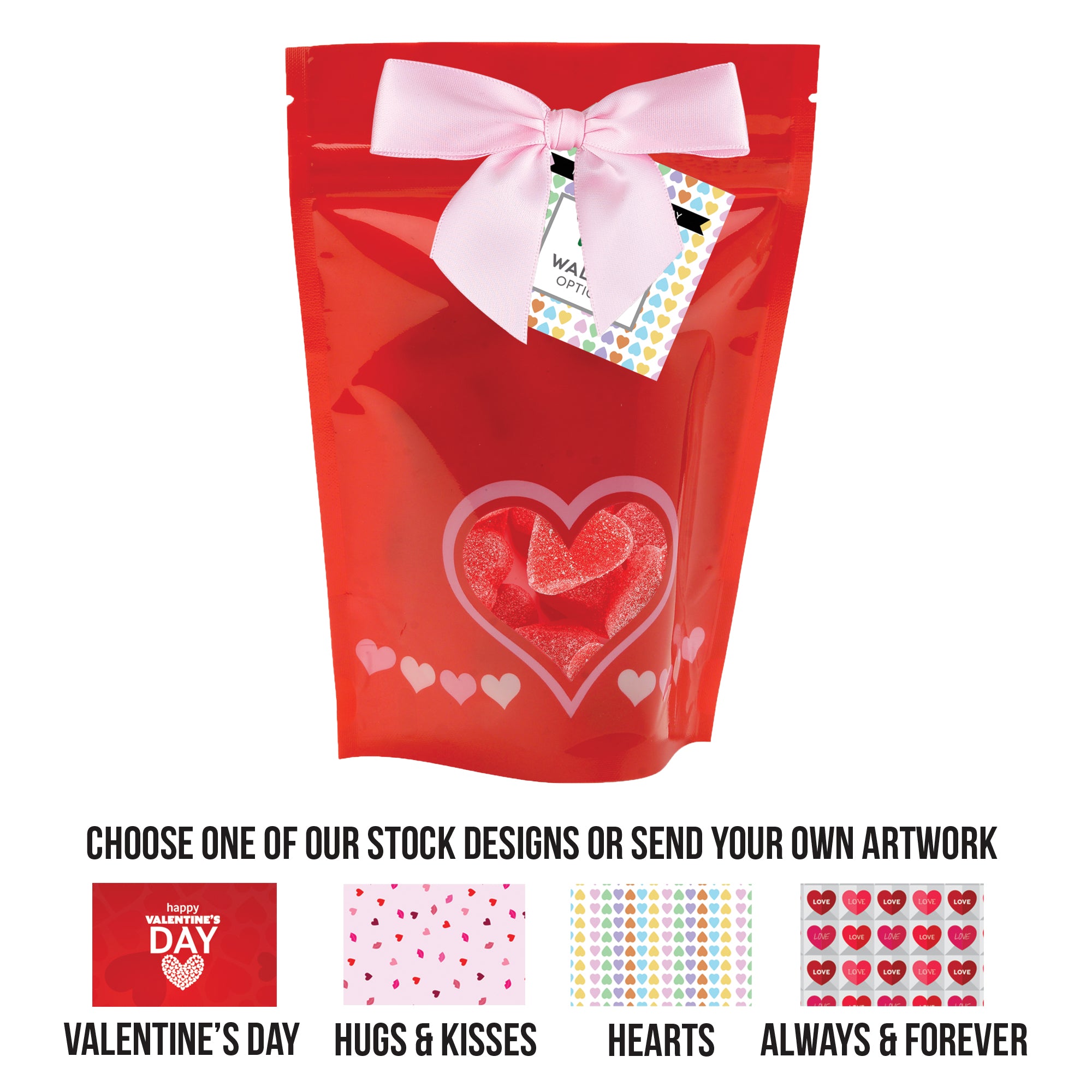 Flirty Resealable Window Bags