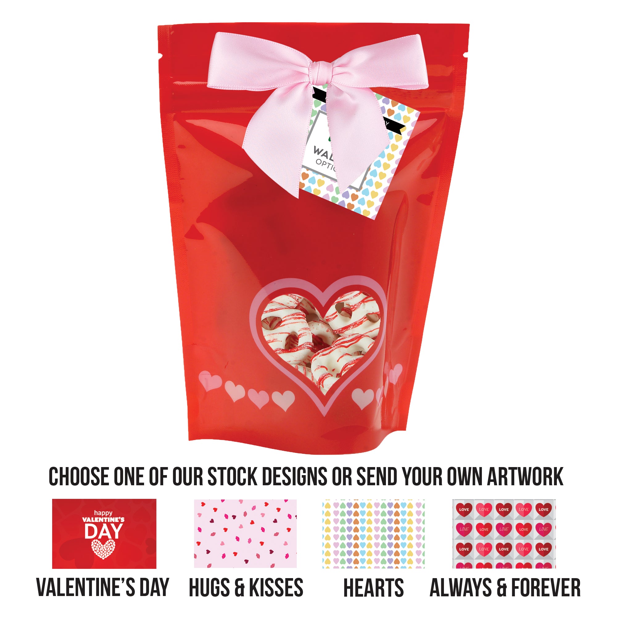 Flirty Resealable Window Bags