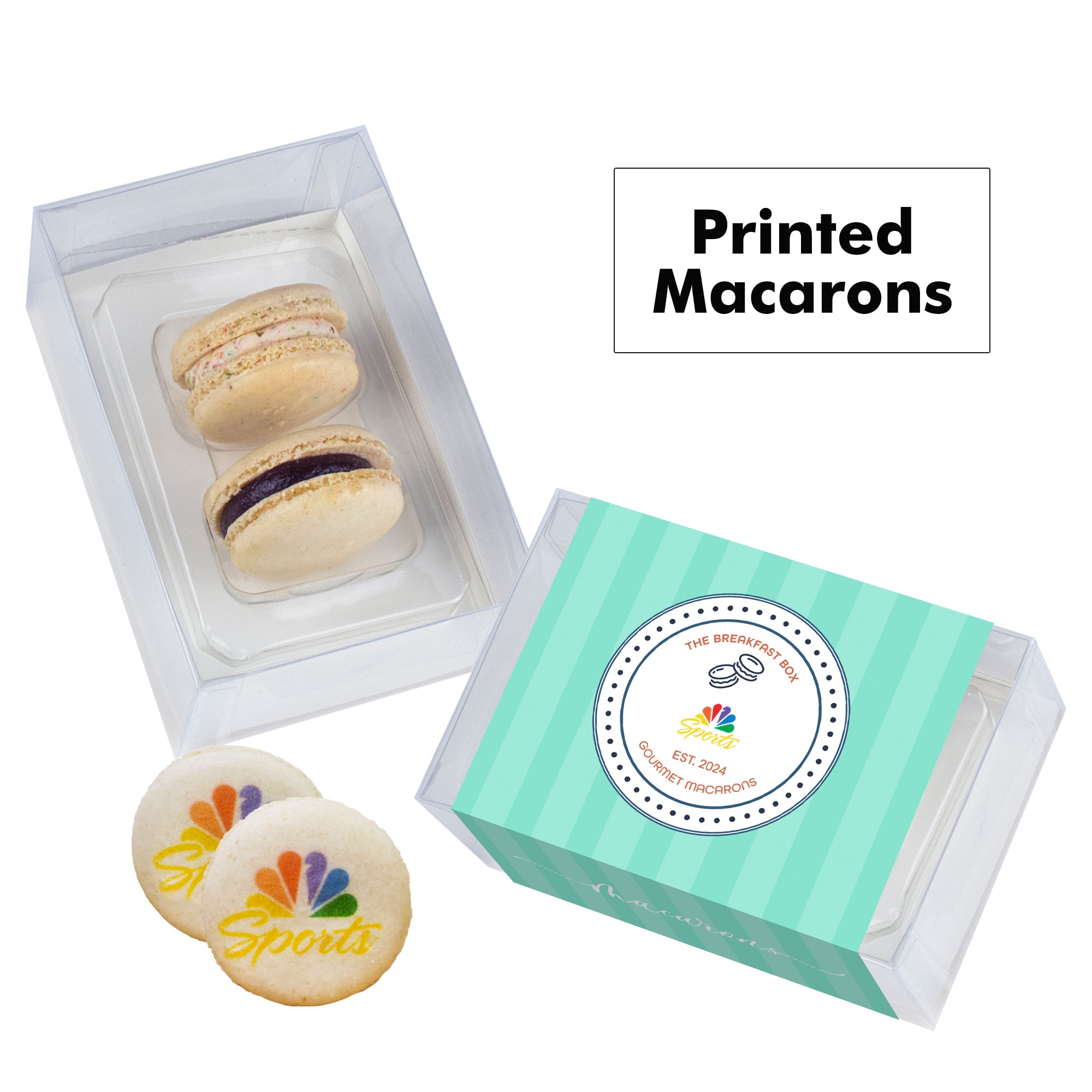 Custom Printed Macarons – MIDNITE SNAX