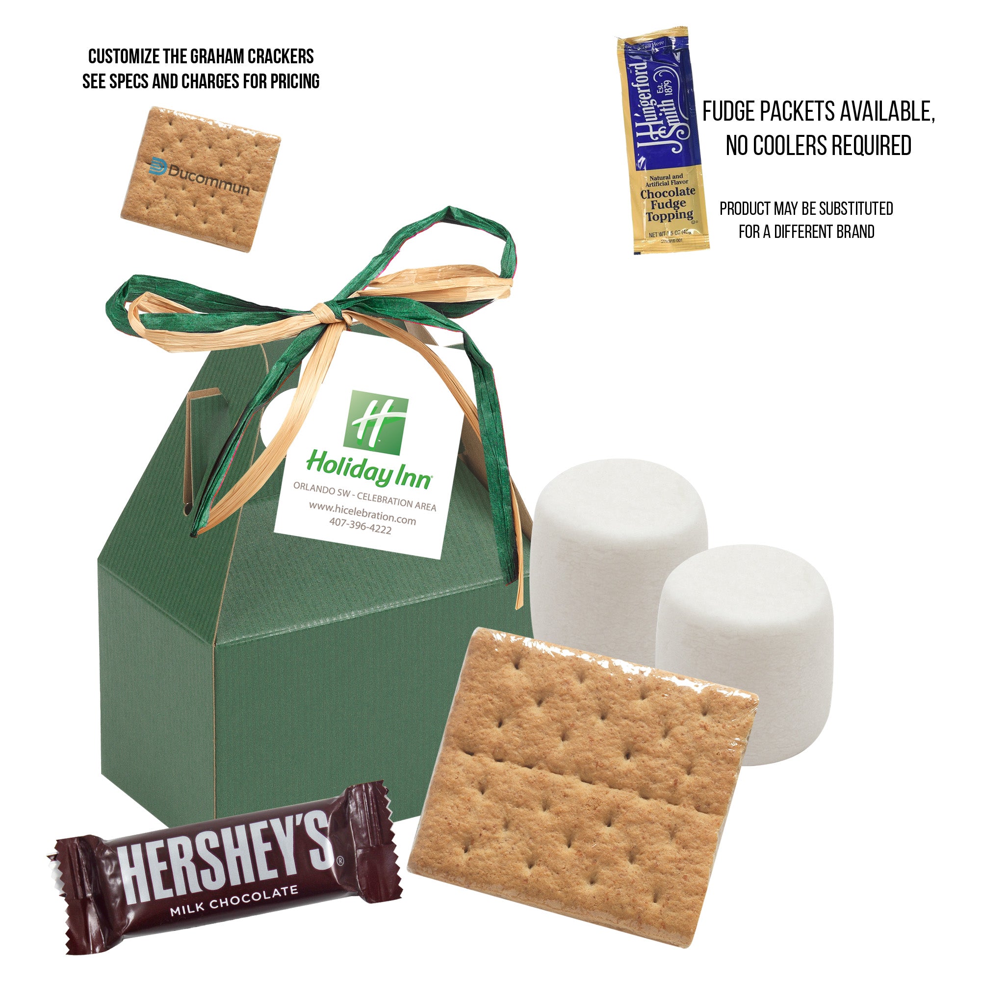 Valentine’s Day Mini S'mores Kit Gable Box