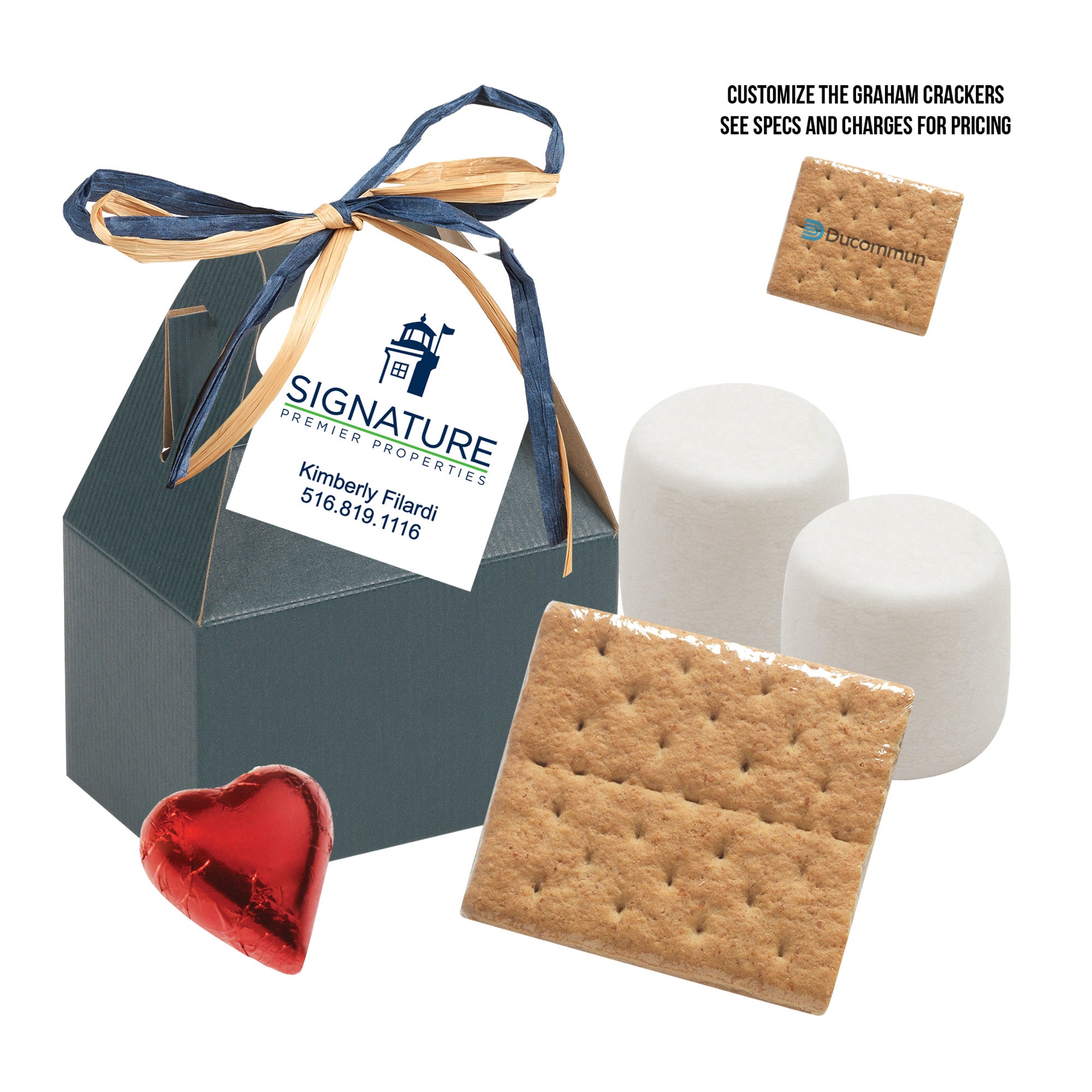 Valentine’s Day Mini S'mores Kit Gable Box