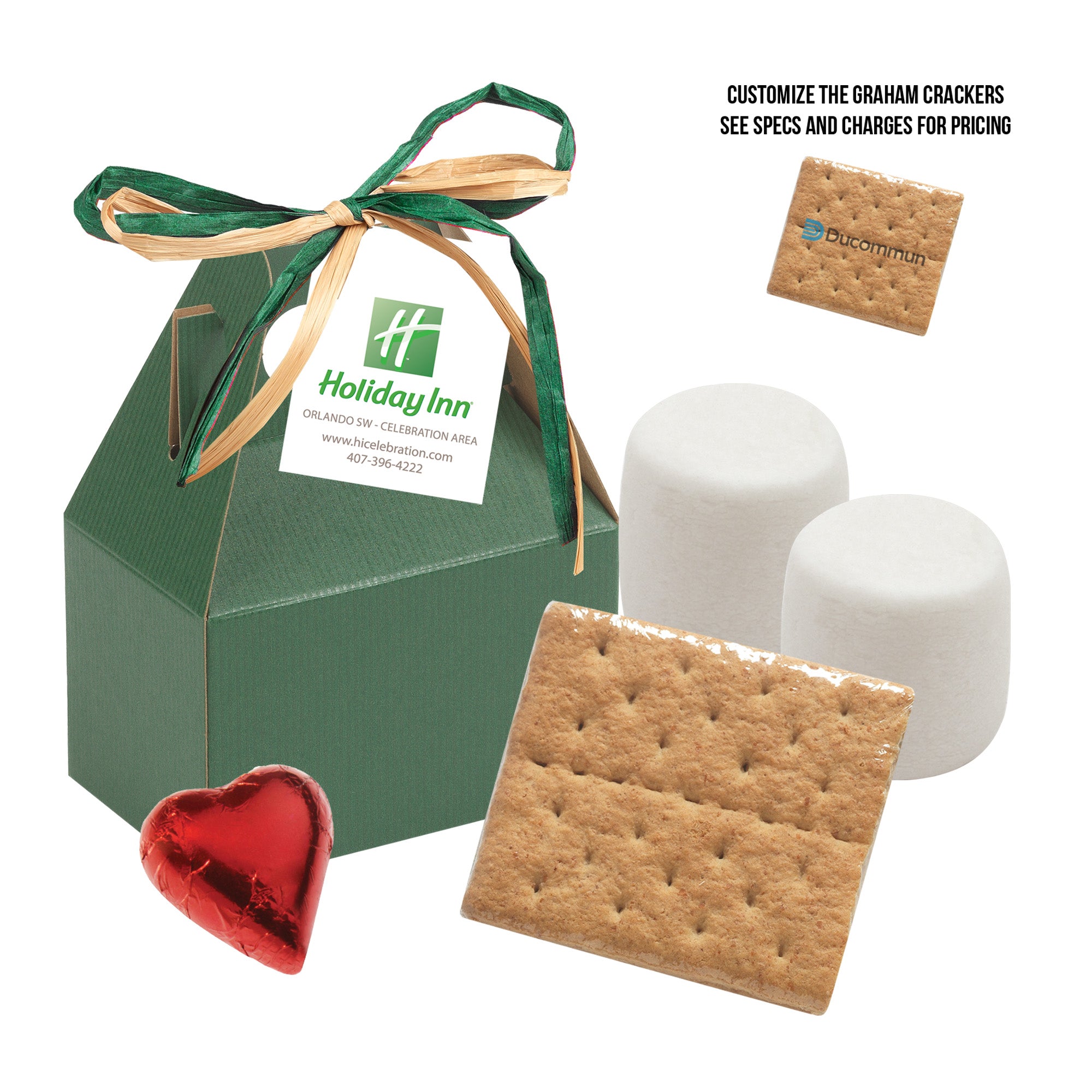 Valentine’s Day Mini S'mores Kit Gable Box
