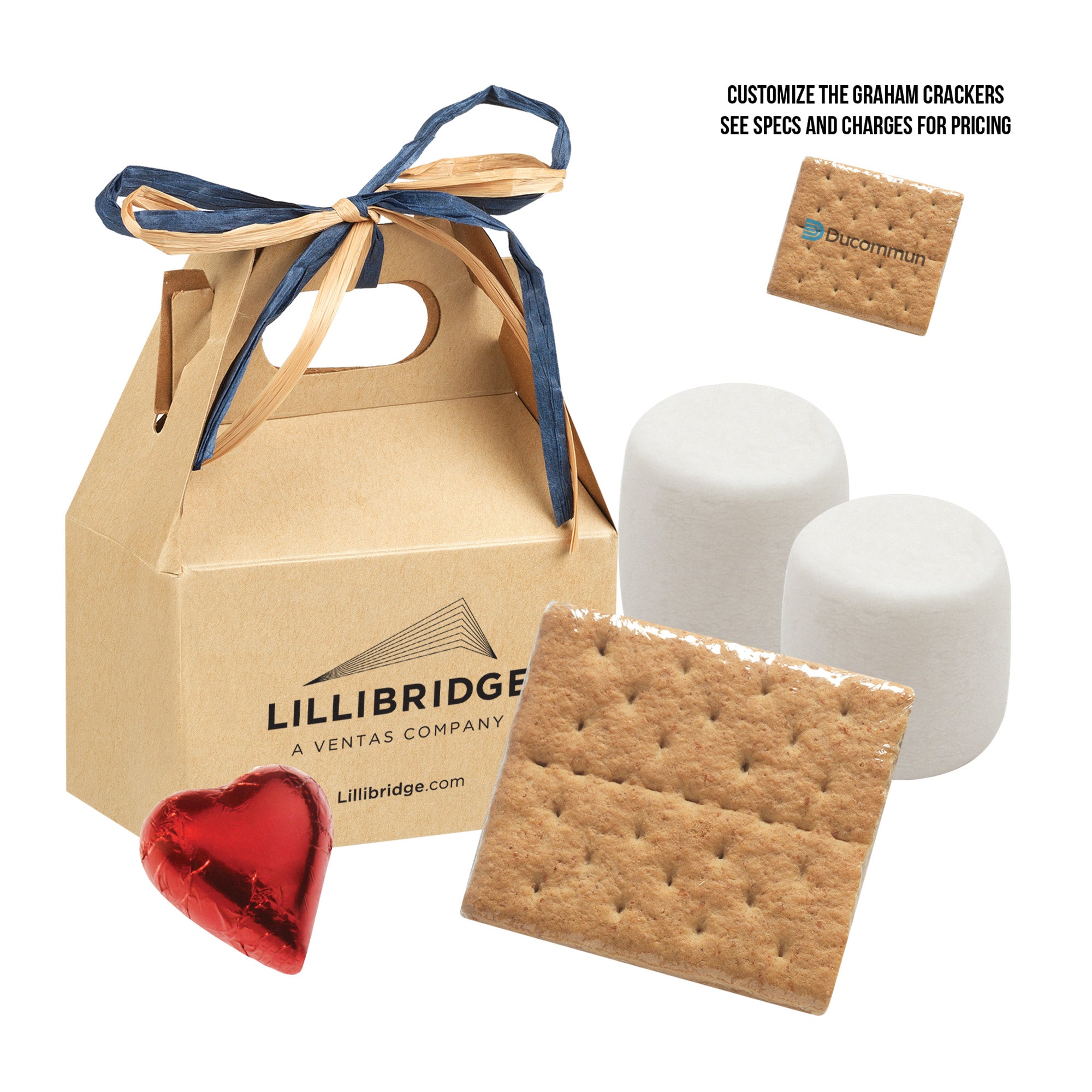 Valentine’s Day Mini S'mores Kit Gable Box