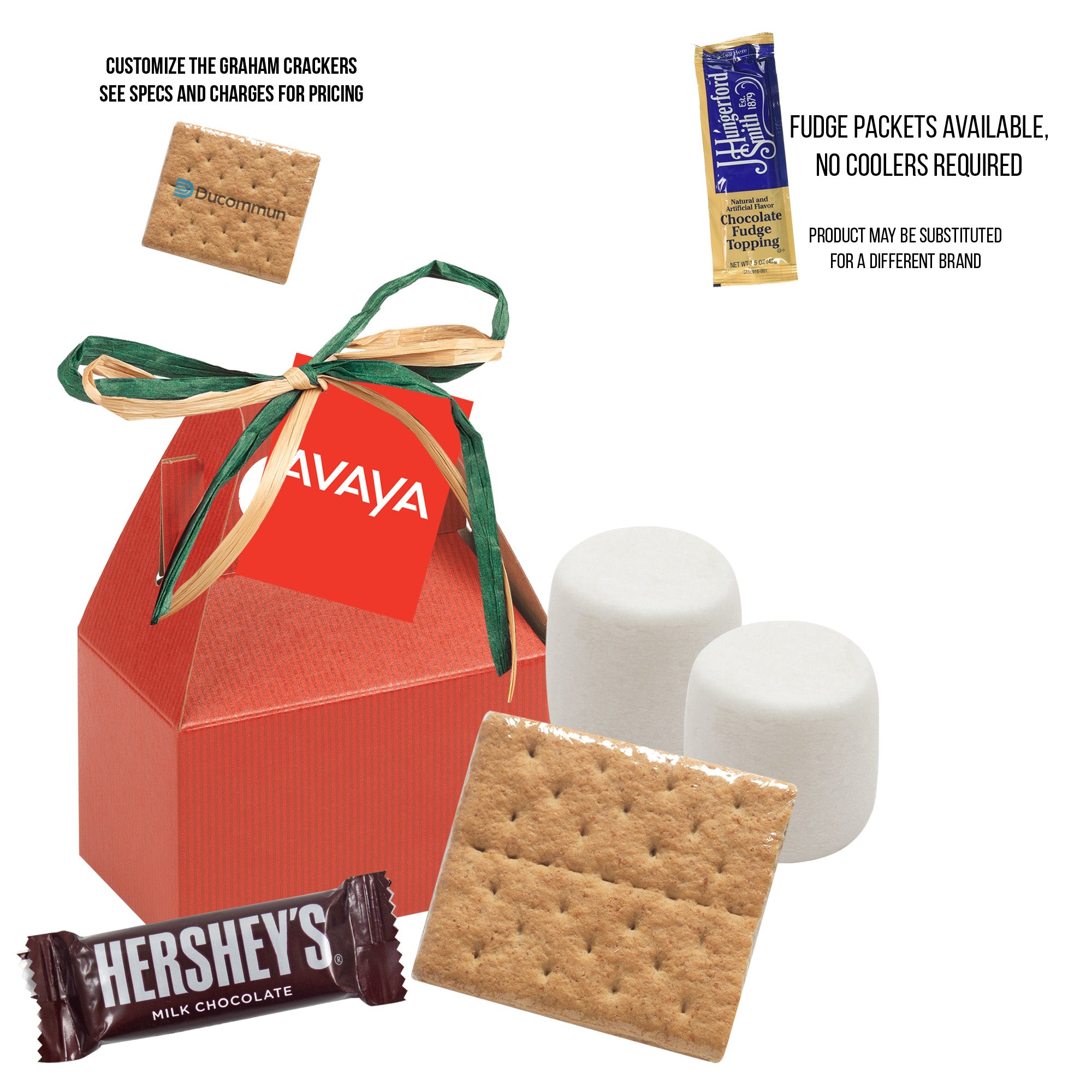 Valentine’s Day Mini S'mores Kit Gable Box