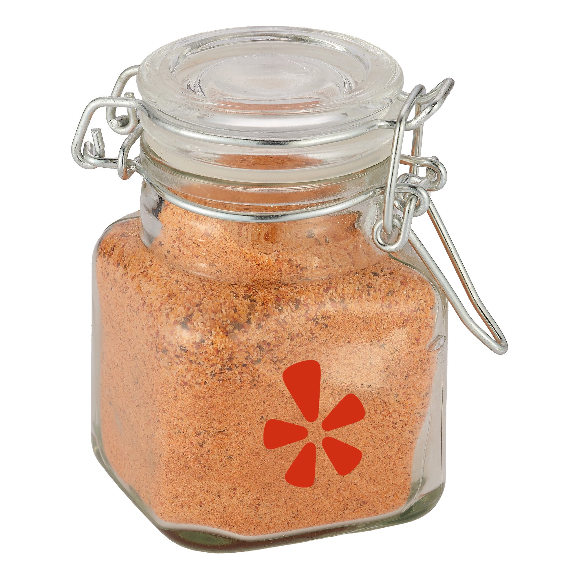 Mini Glass Jar with Hinged Lid - Spices