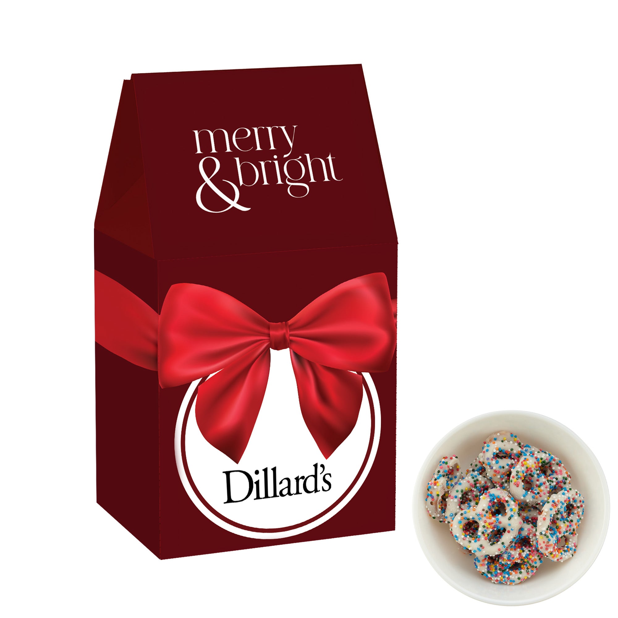 Milk Carton Inspired Box w/ Chocolate Pretzels