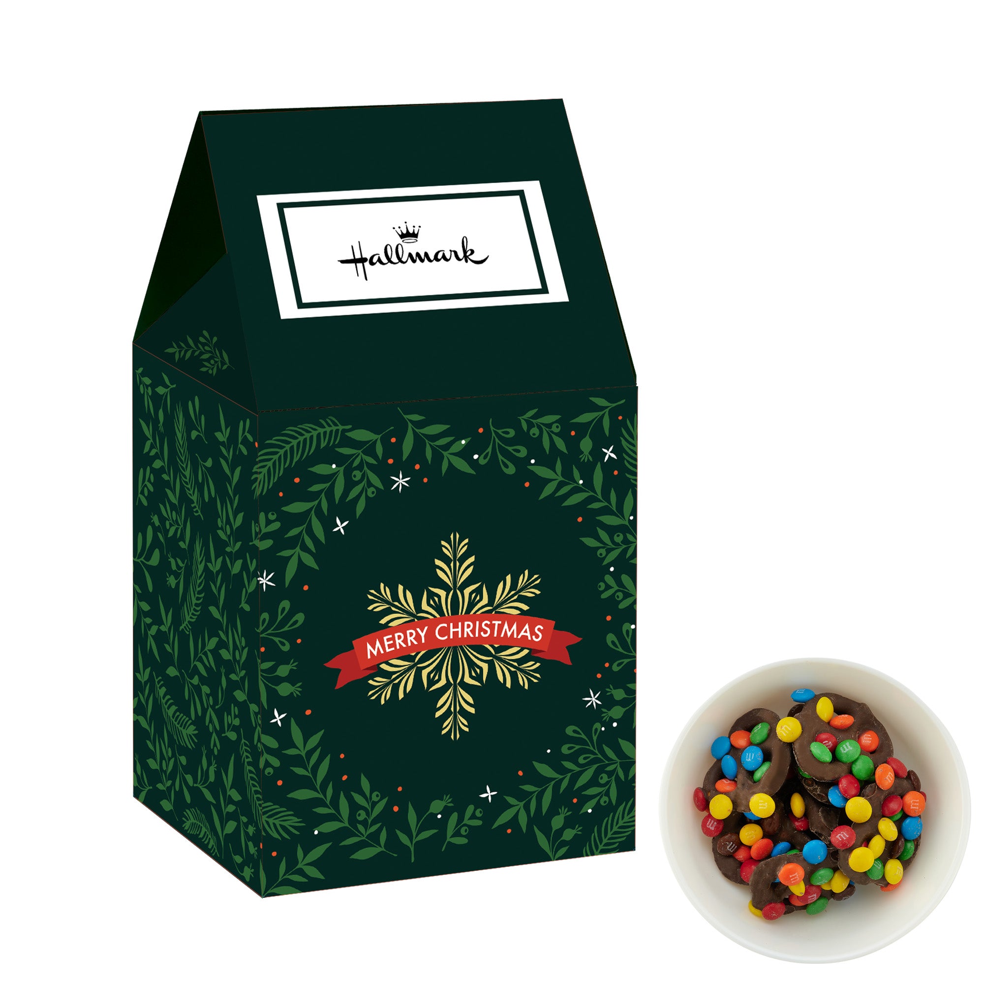 Milk Carton Inspired Box w/ Chocolate Pretzels