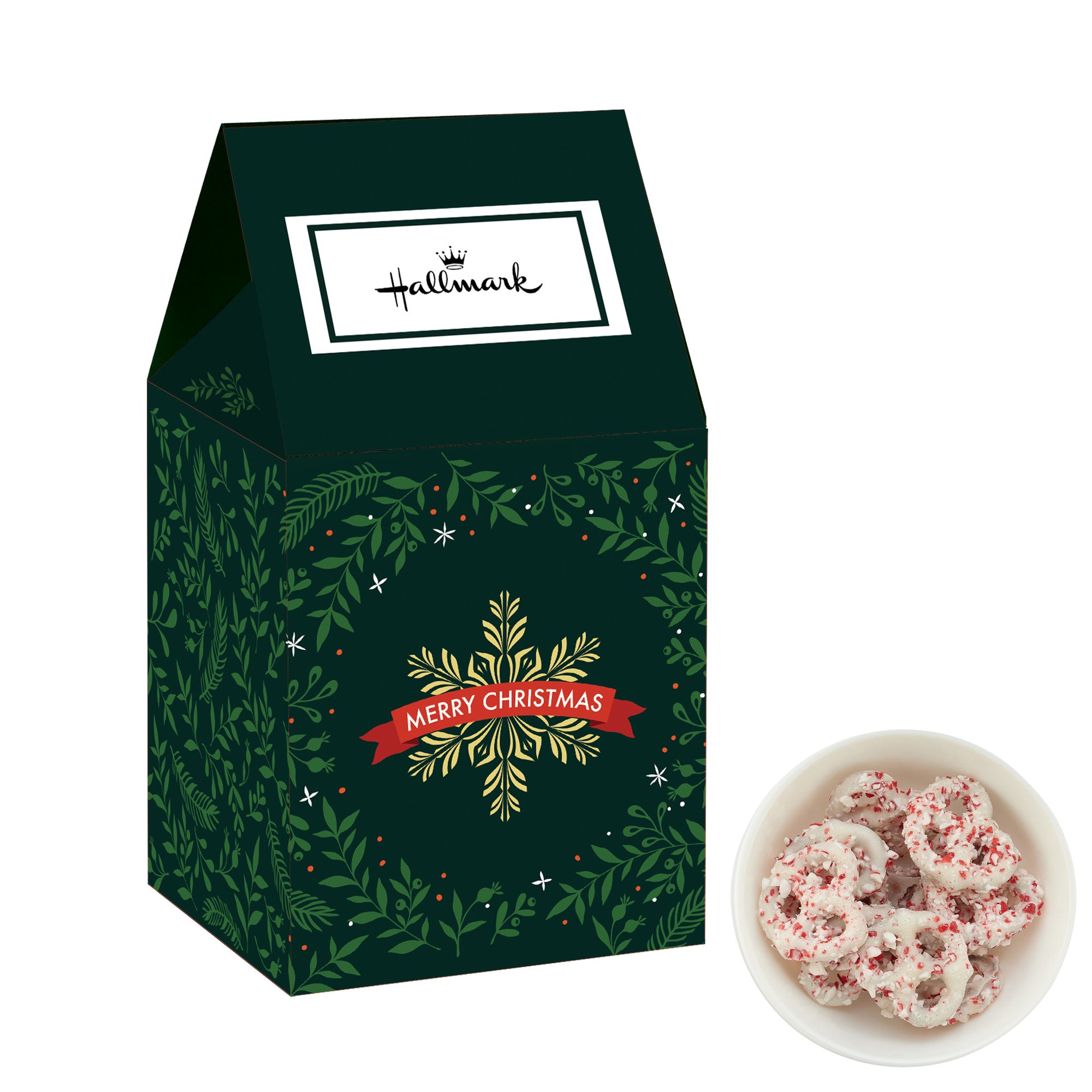 Milk Carton Inspired Box w/ Chocolate Pretzels