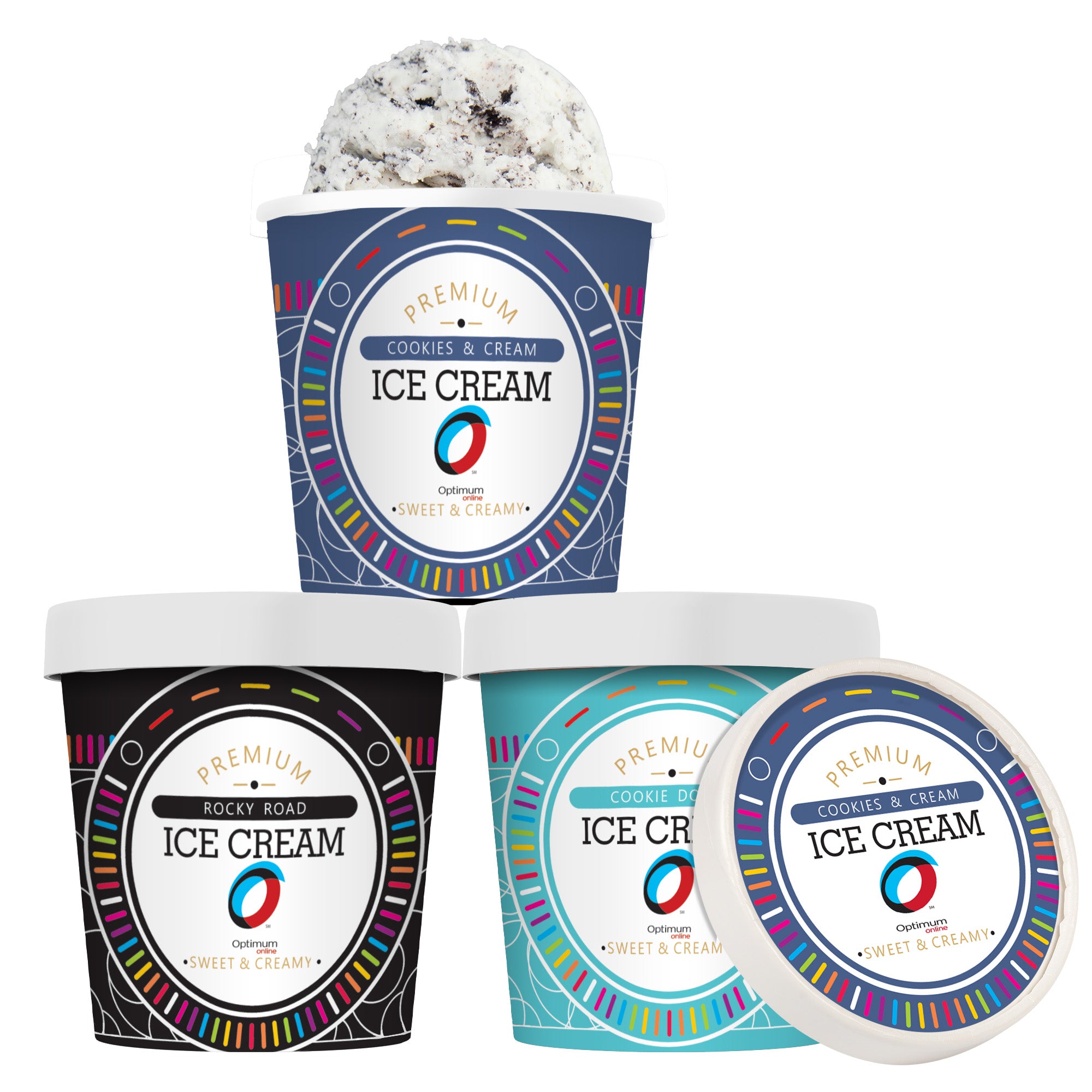 Handcrafted Ice Cream - 3 Pint Bundle