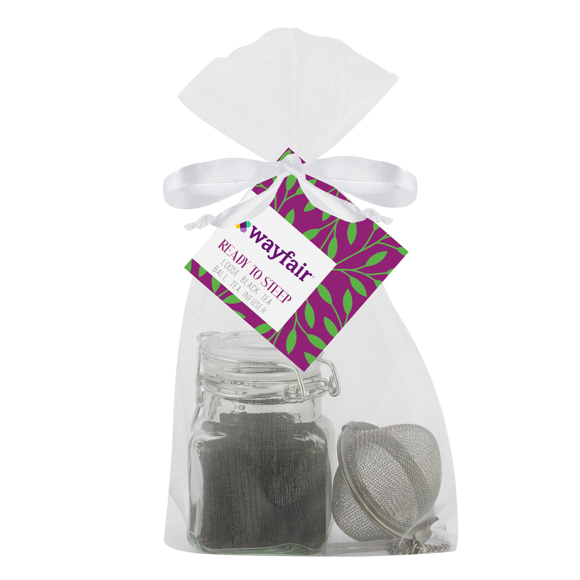 Mini Tea Jar Set in Organza Bag