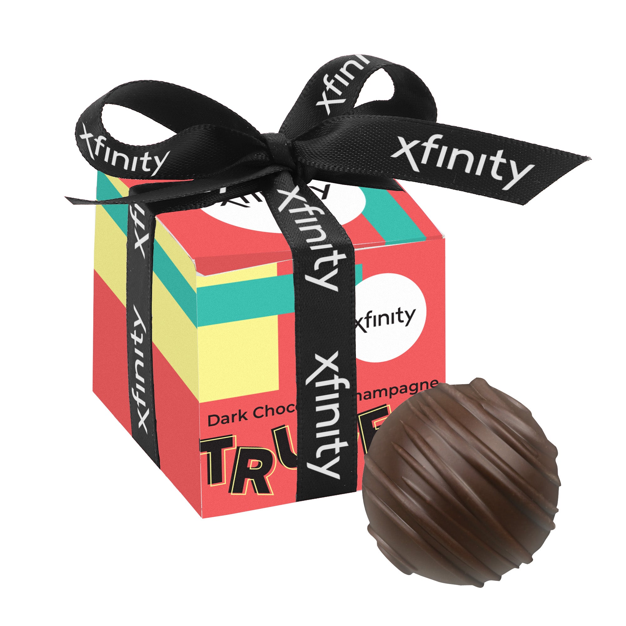 Belgian Truffle Box Featuring Soft-Touch