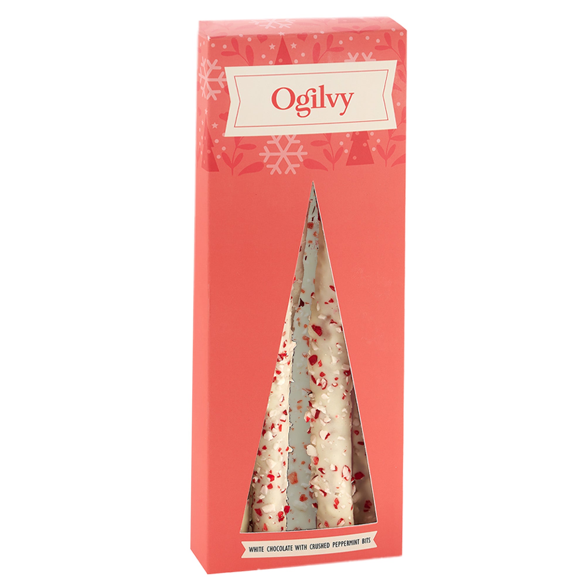 Chocolate Pretzel Rod Holiday Boxes