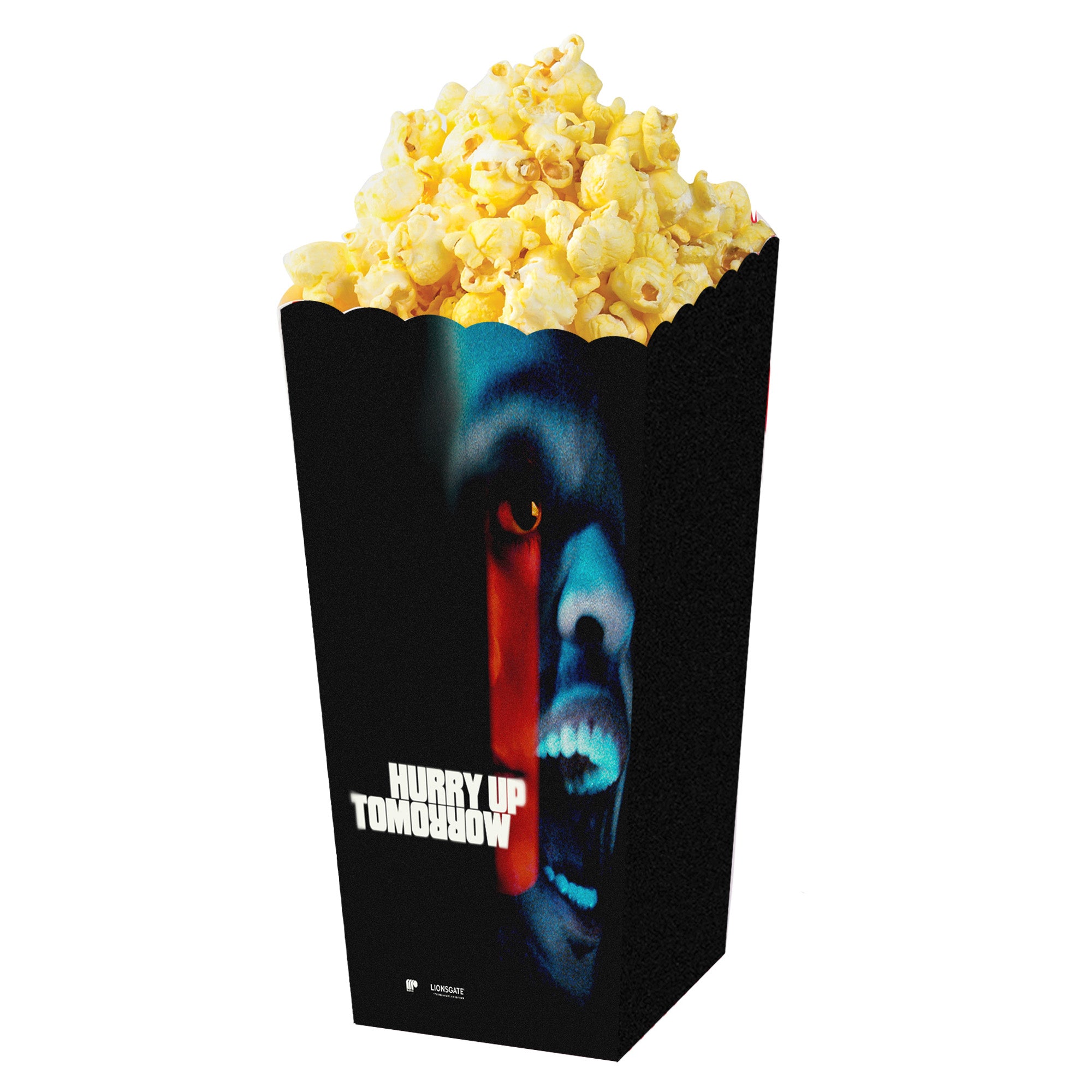 Empty Open Top Popcorn Box